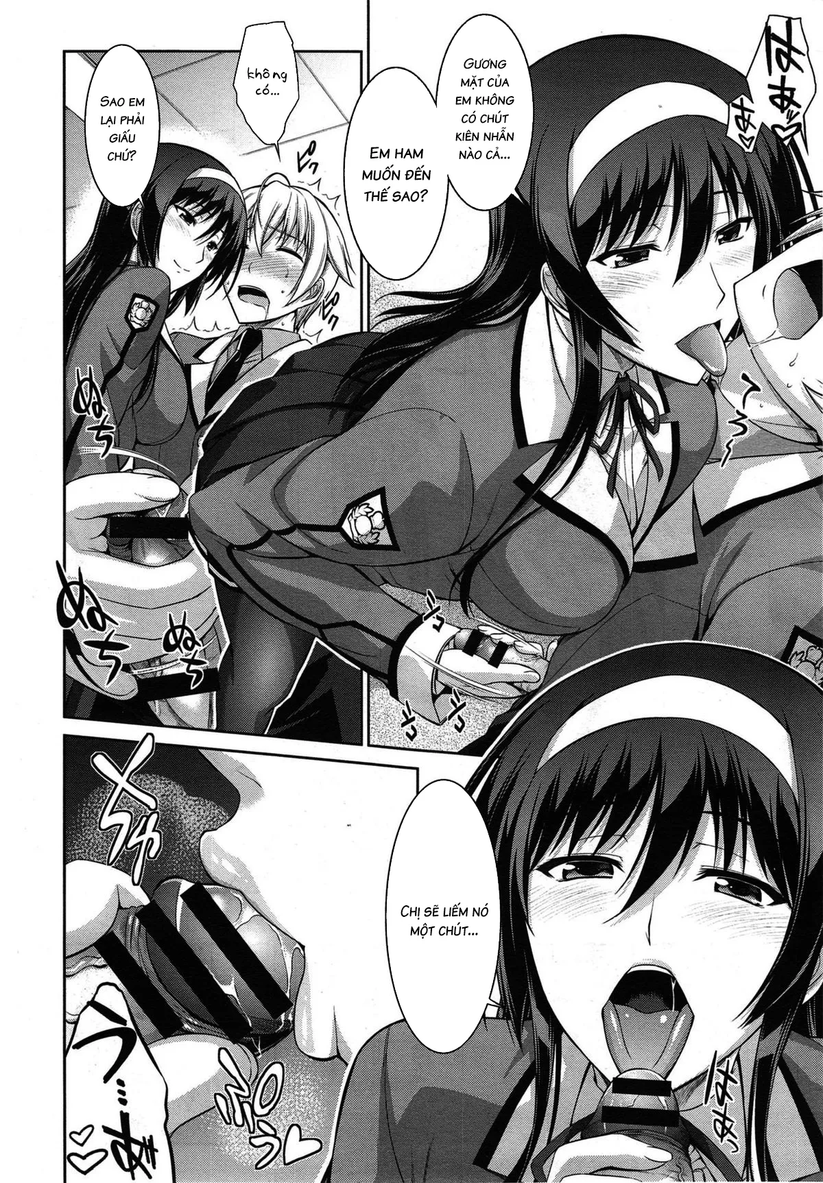 HentaiVN.net - Ảnh 15 - Để em sủa cho chị nghe [Boku wa Anata ni Wan to Naku] - Chap 2