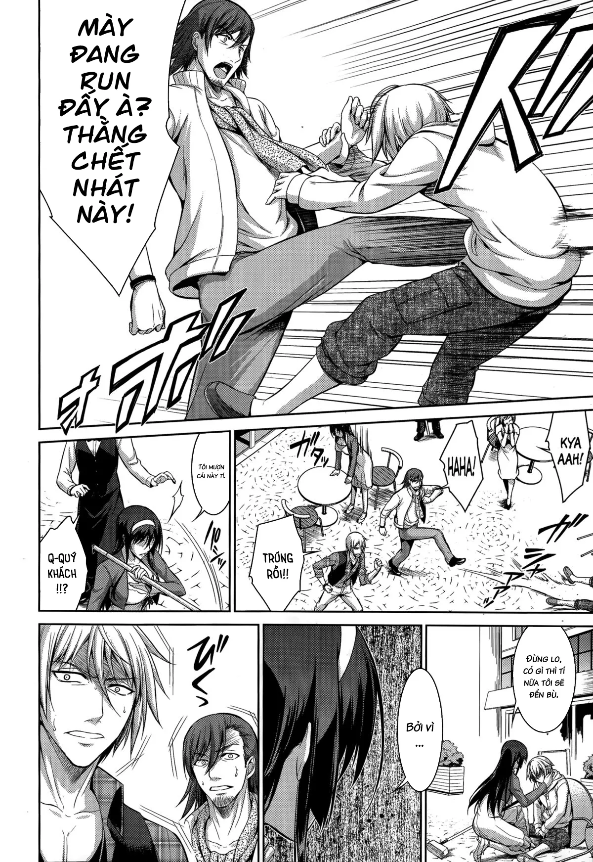 HentaiVN.net - Ảnh 7 - Để em sủa cho chị nghe [Boku wa Anata ni Wan to Naku] - Chap 3