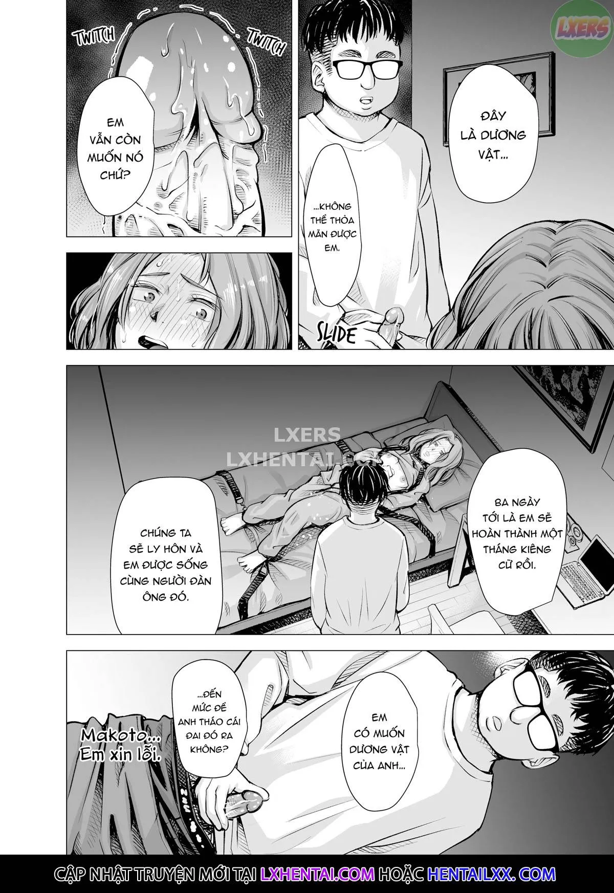 HentaiVN.net - Ảnh 39 - My Husband's Dick Can't Satisfy Me? [Danna no Chinko ja, Manzoku Dekinai...?] - Chap 2 - [END]