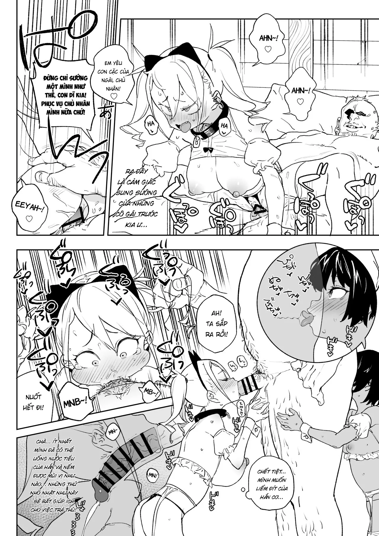 HentaiVN.net - Ảnh 28 - Báo thù con cá chà bặc [Chinpo Kurui Fukushuusha no Matsuro, The Fate of the Cock Crazy Avenger] - Oneshot