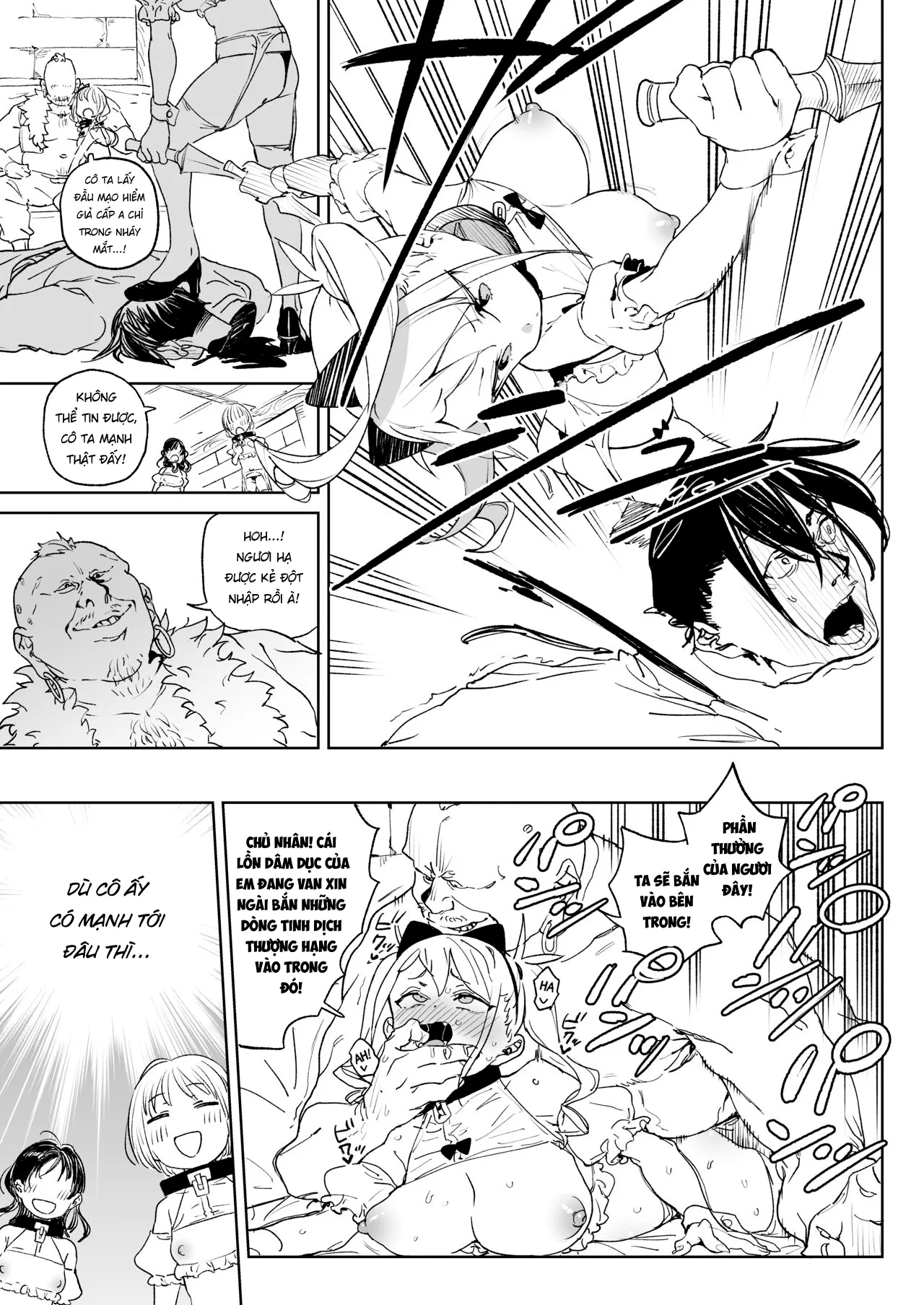 HentaiVN.net - Ảnh 29 - Báo thù con cá chà bặc [Chinpo Kurui Fukushuusha no Matsuro, The Fate of the Cock Crazy Avenger] - Oneshot