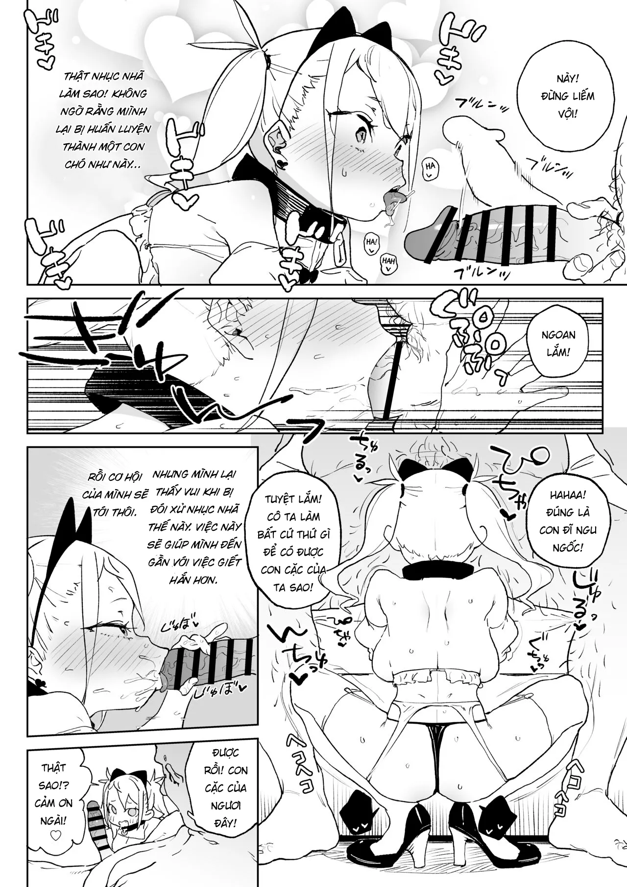 HentaiVN.net - Ảnh 30 - Báo thù con cá chà bặc [Chinpo Kurui Fukushuusha no Matsuro, The Fate of the Cock Crazy Avenger] - Oneshot