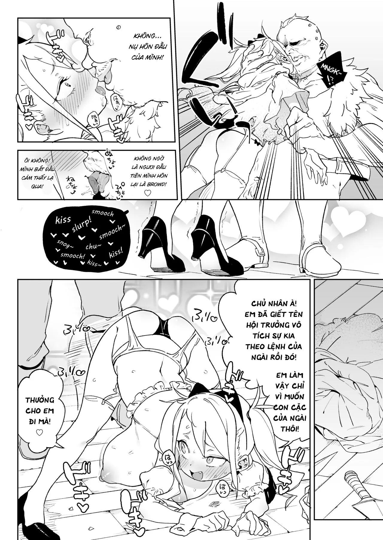 HentaiVN.net - Ảnh 36 - Báo thù con cá chà bặc [Chinpo Kurui Fukushuusha no Matsuro, The Fate of the Cock Crazy Avenger] - Oneshot