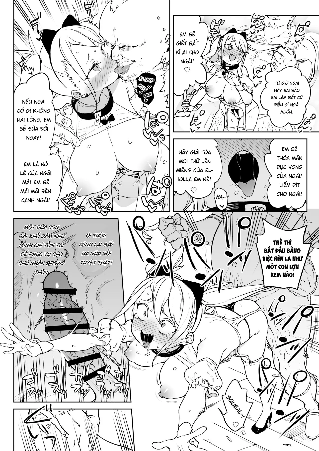 HentaiVN.net - Ảnh 38 - Báo thù con cá chà bặc [Chinpo Kurui Fukushuusha no Matsuro, The Fate of the Cock Crazy Avenger] - Oneshot