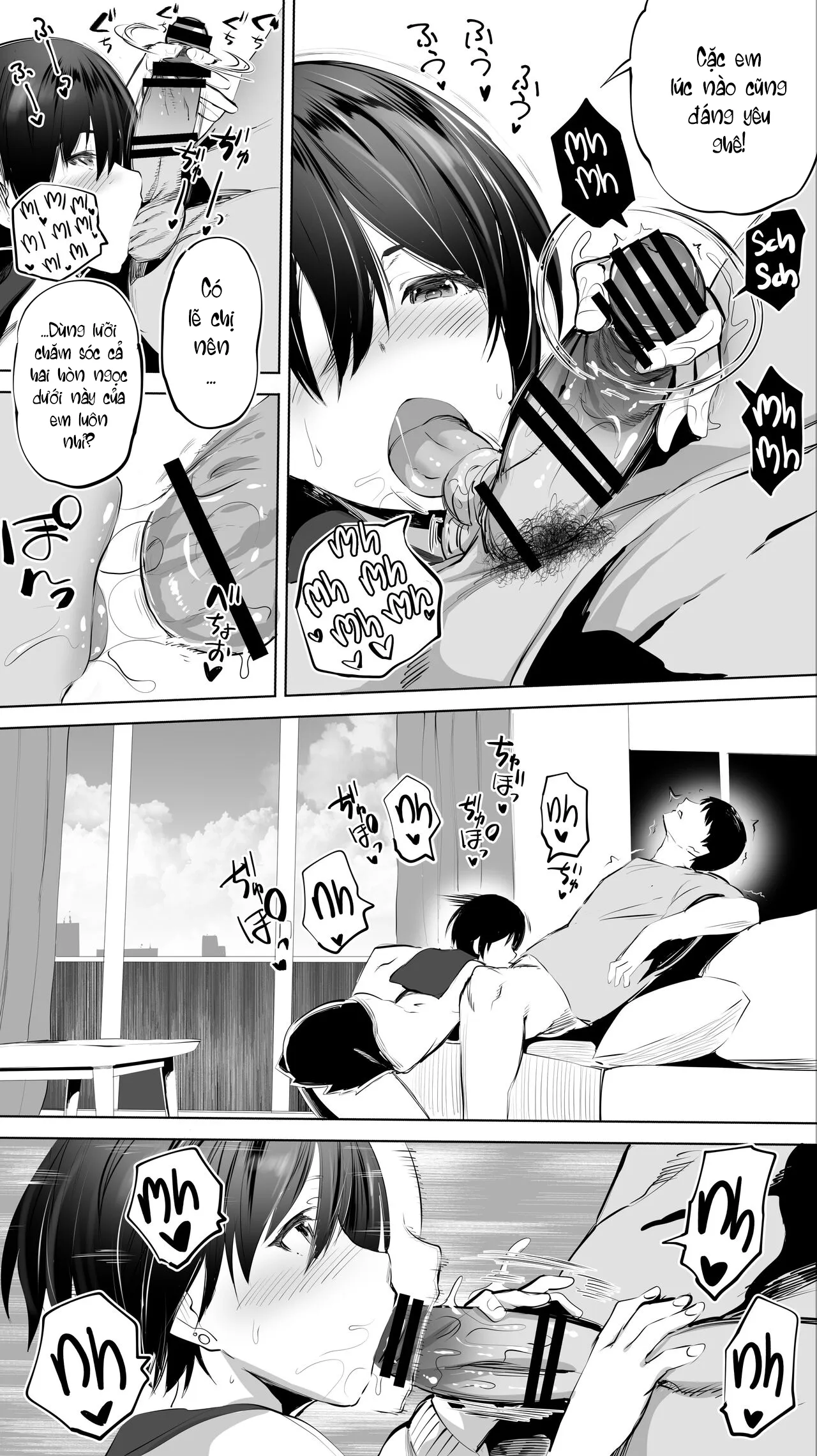 HentaiVN.net - Ảnh 13 - Chịch xã giao với Senpai đã có chồng! [imoto no Hame Tomo. ...Senpai no Hitozuma S..., My Hometown Fuck Buddy. Married Senpai S's Case] - Phần đầu
