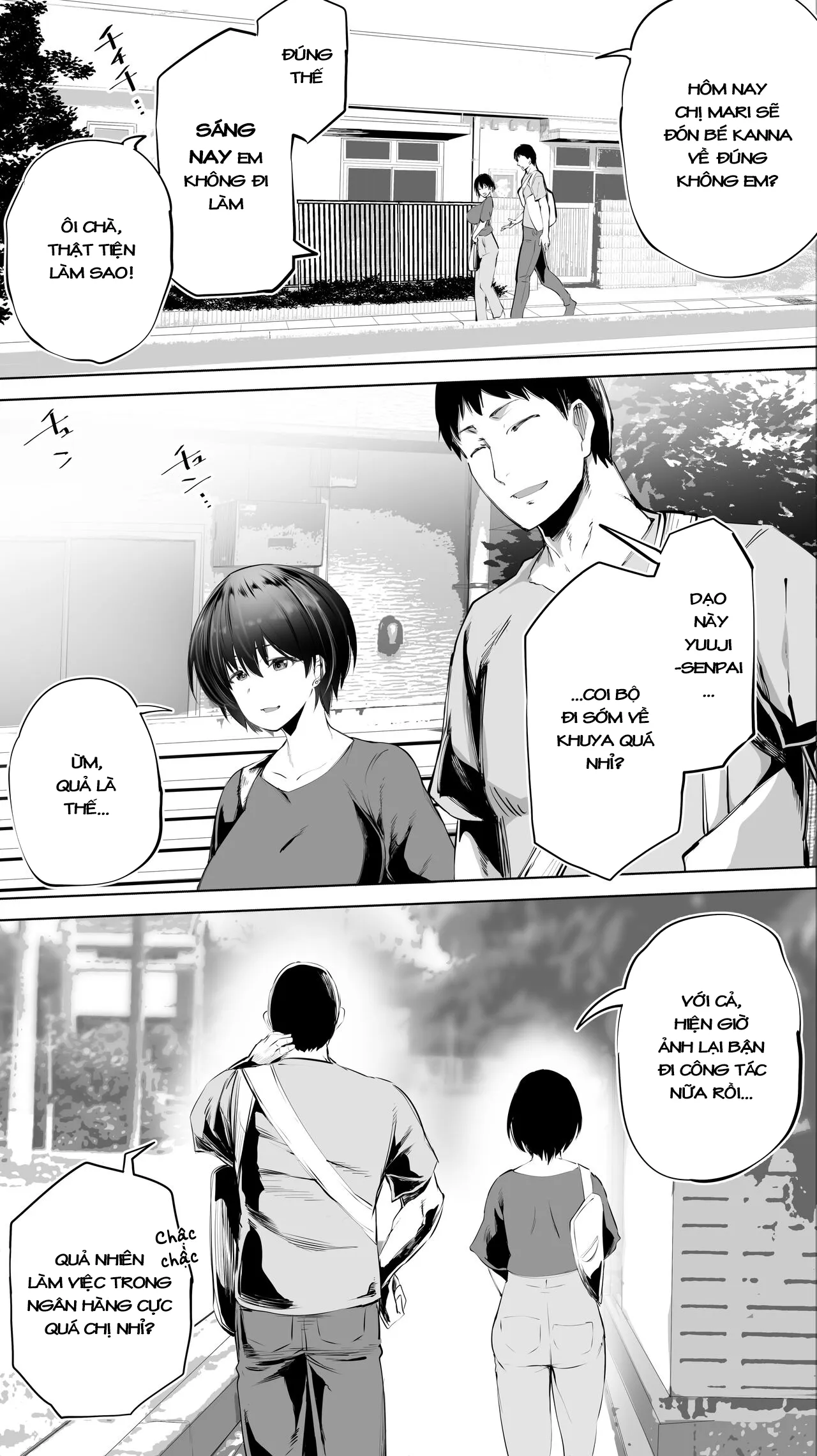 HentaiVN.net - Ảnh 7 - Chịch xã giao với Senpai đã có chồng! [imoto no Hame Tomo. ...Senpai no Hitozuma S..., My Hometown Fuck Buddy. Married Senpai S's Case] - Phần đầu