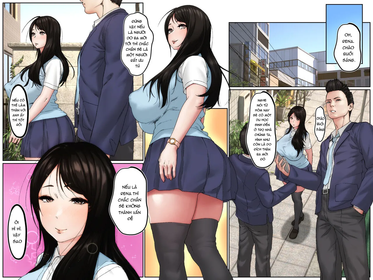 HentaiVN.net - Ảnh 6 - Gaikokujin Ryuugakusei ni Netorareru Kanojo [外国人留学生に寝取られる彼女] - Chap 1