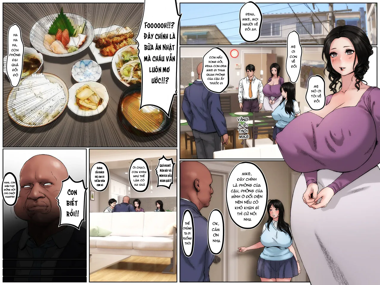 HentaiVN.net - Ảnh 9 - Gaikokujin Ryuugakusei ni Netorareru Kanojo [外国人留学生に寝取られる彼女] - Chap 1