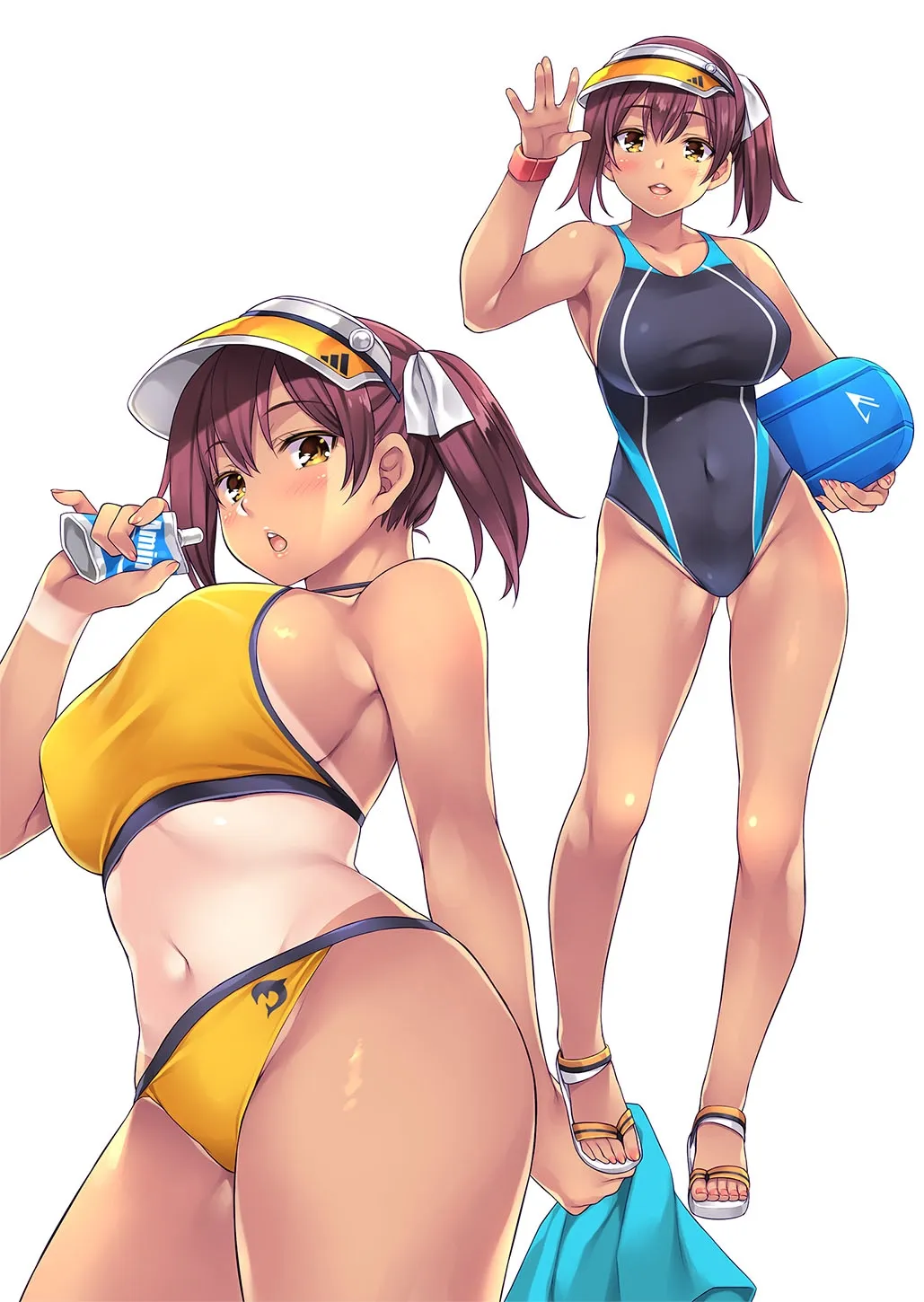 HentaiVN.net - Ảnh 42 - Natsu Gasshuku De Hamerareta Instructor - Oneshot - Artist CG