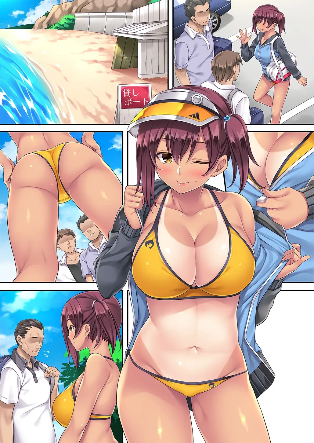 HentaiVN.net - Ảnh 6 - Natsu Gasshuku De Hamerareta Instructor - Oneshot - Artist CG