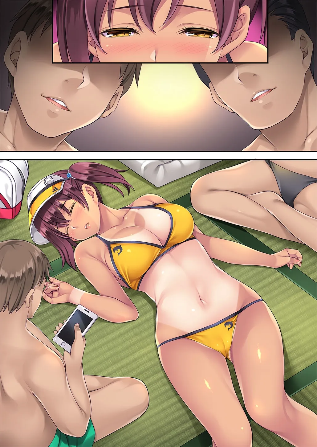HentaiVN.net - Ảnh 9 - Natsu Gasshuku De Hamerareta Instructor - Oneshot - Artist CG