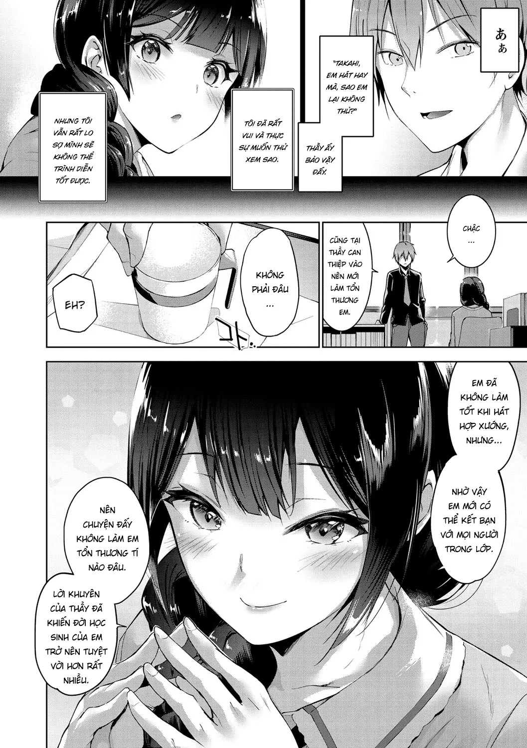 HentaiVN.net - Ảnh 6 - Bản hòa tấu của đôi ta [Futari no Harmony, Harmony of the Two] - Oneshot ngọt