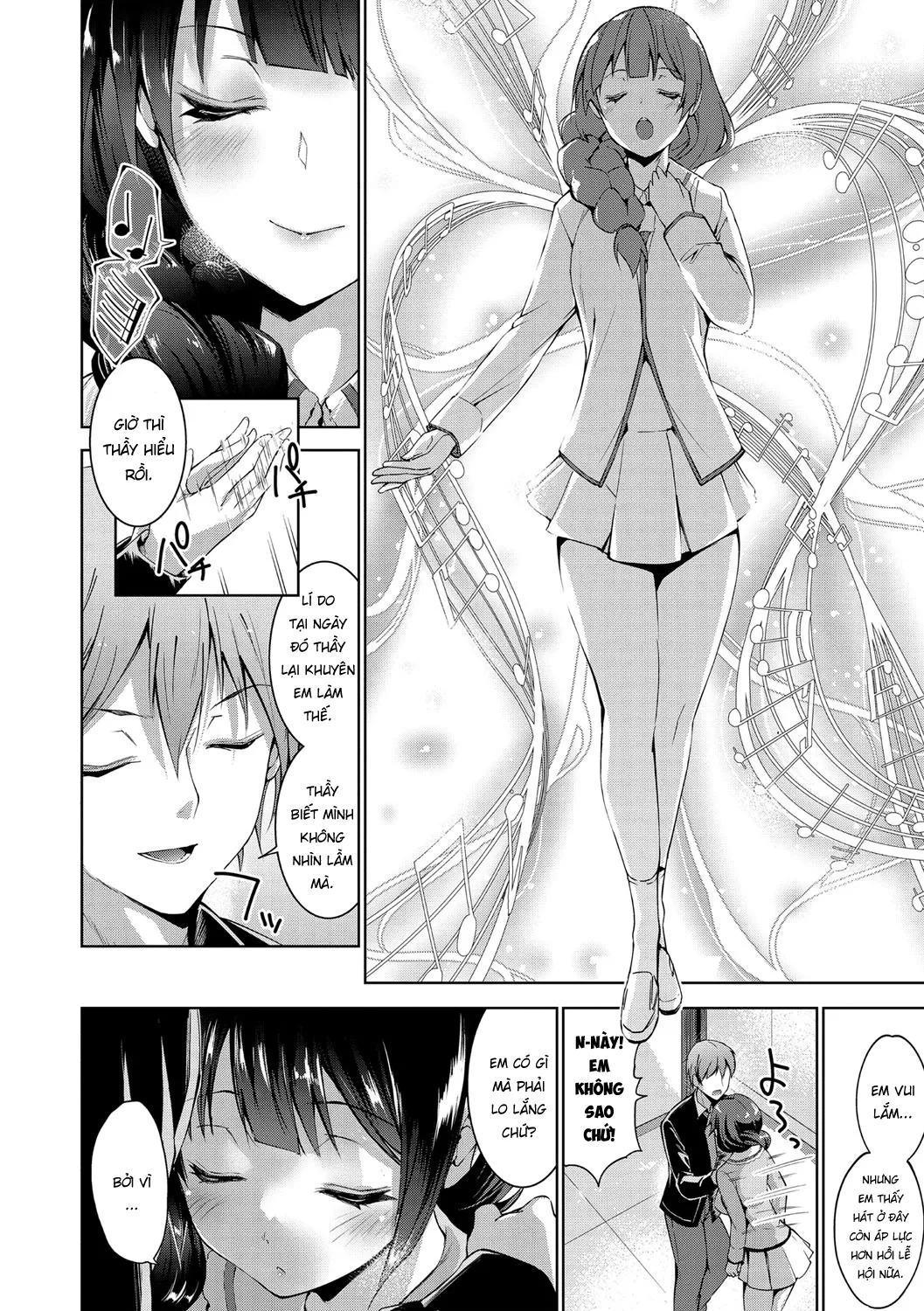 HentaiVN.net - Ảnh 8 - Bản hòa tấu của đôi ta [Futari no Harmony, Harmony of the Two] - Oneshot ngọt