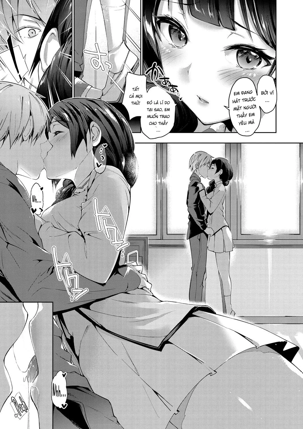HentaiVN.net - Ảnh 9 - Bản hòa tấu của đôi ta [Futari no Harmony, Harmony of the Two] - Oneshot ngọt