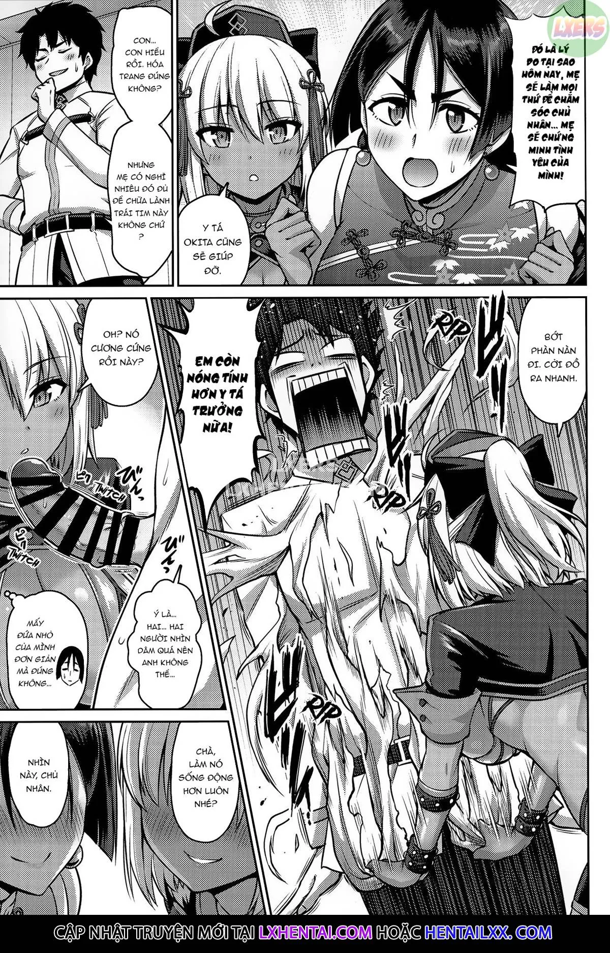 HentaiVN.net - Ảnh 11 - A Parent And Child That Gets Along [Oyako Nakayoku] - Oneshot
