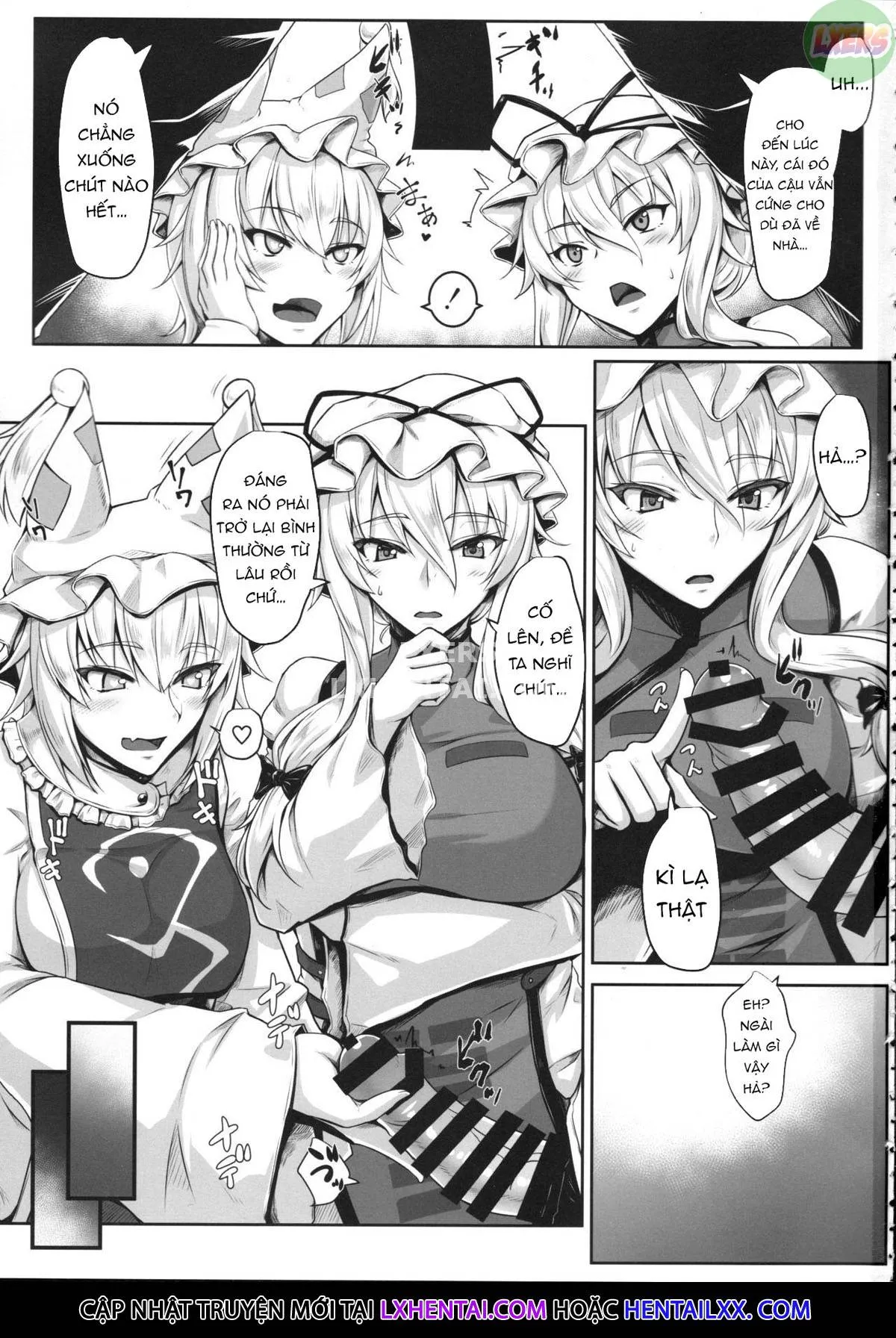 HentaiVN.net - Ảnh 6 - Hatsujouki no Ran-sama to EX Yukarin mo Issho - Oneshot