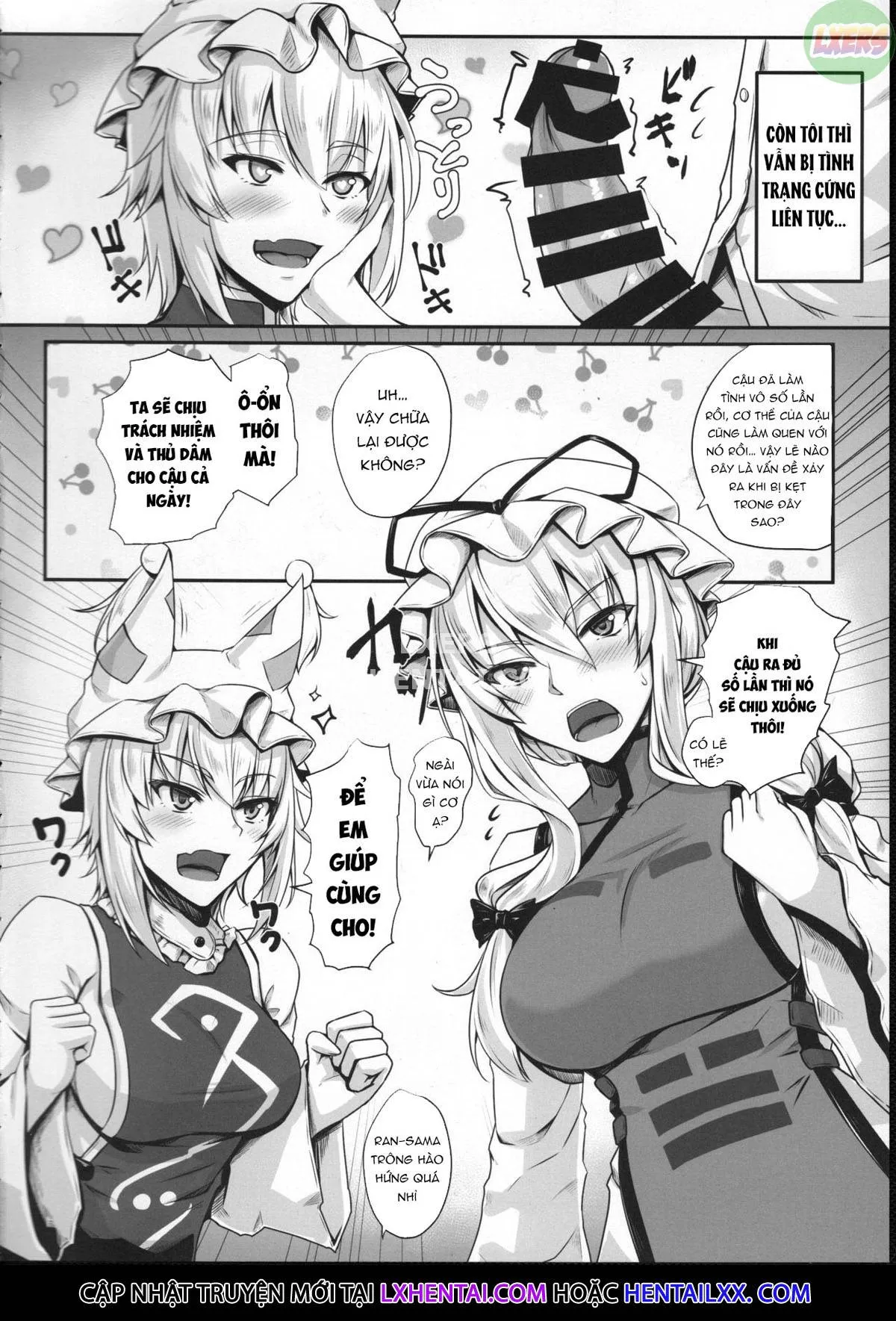 HentaiVN.net - Ảnh 9 - Hatsujouki no Ran-sama to EX Yukarin mo Issho - Oneshot