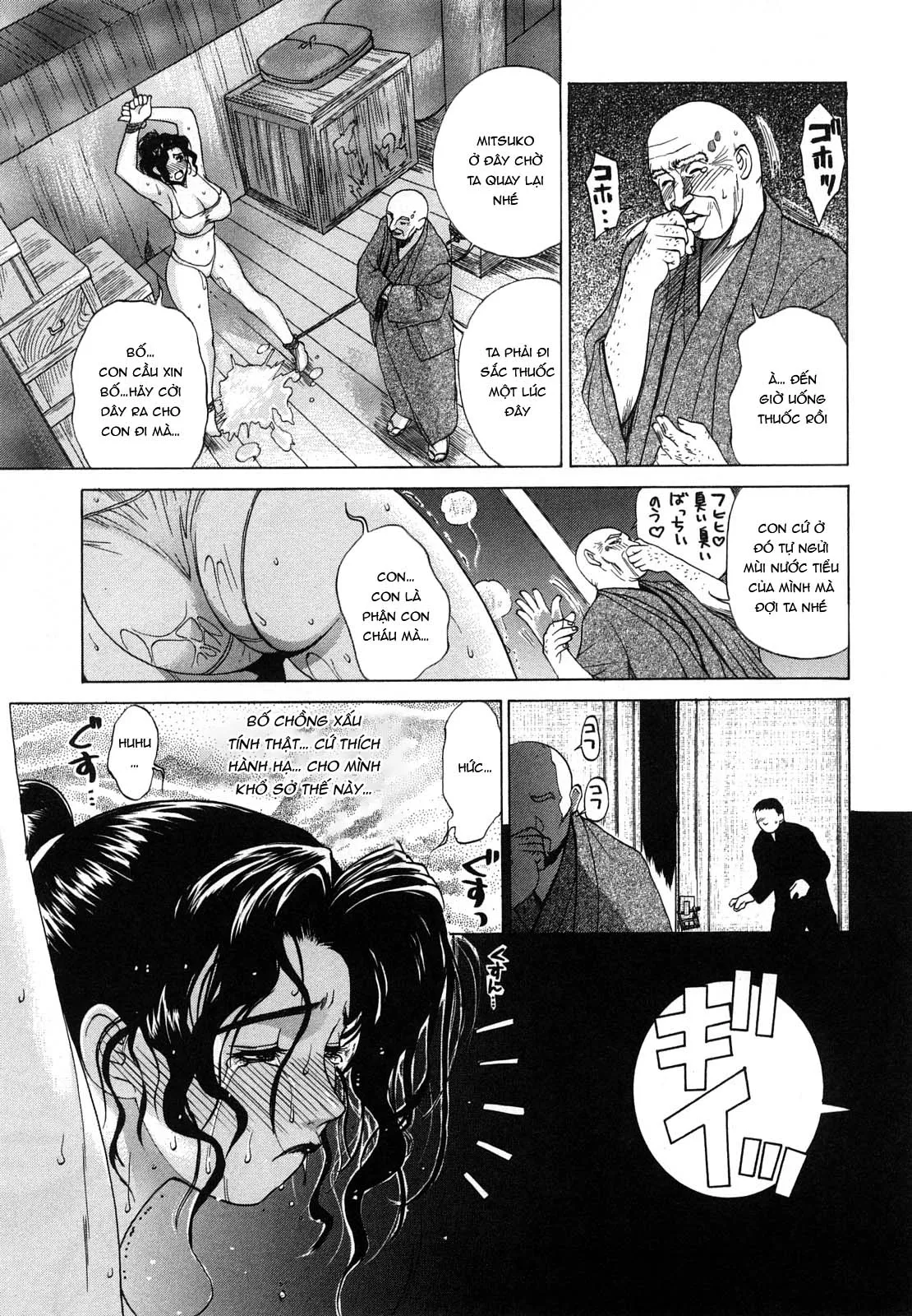 HentaiVN.net - Ảnh 7 - Cô dâu dâm đãng của nhà Takayanagike [肉嫁 ～高柳家の人々～] - Chap 2