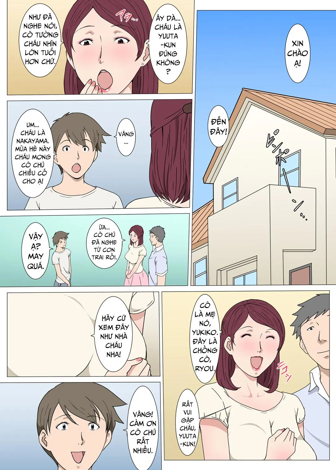 HentaiVN.net - Ảnh 3 - Ngầm đồng ý làm tình với mẹ bạn [Anmoku no Ryoukai de Oba-san to H Shita Hanashi; The Story of an Unspoken Sex Agreement With Oba-San] - Oneshot