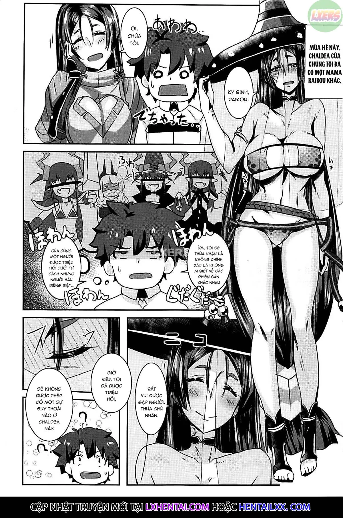 HentaiVN.net - Ảnh 6 - Double Raikou Kyousoukyoku - Oneshot
