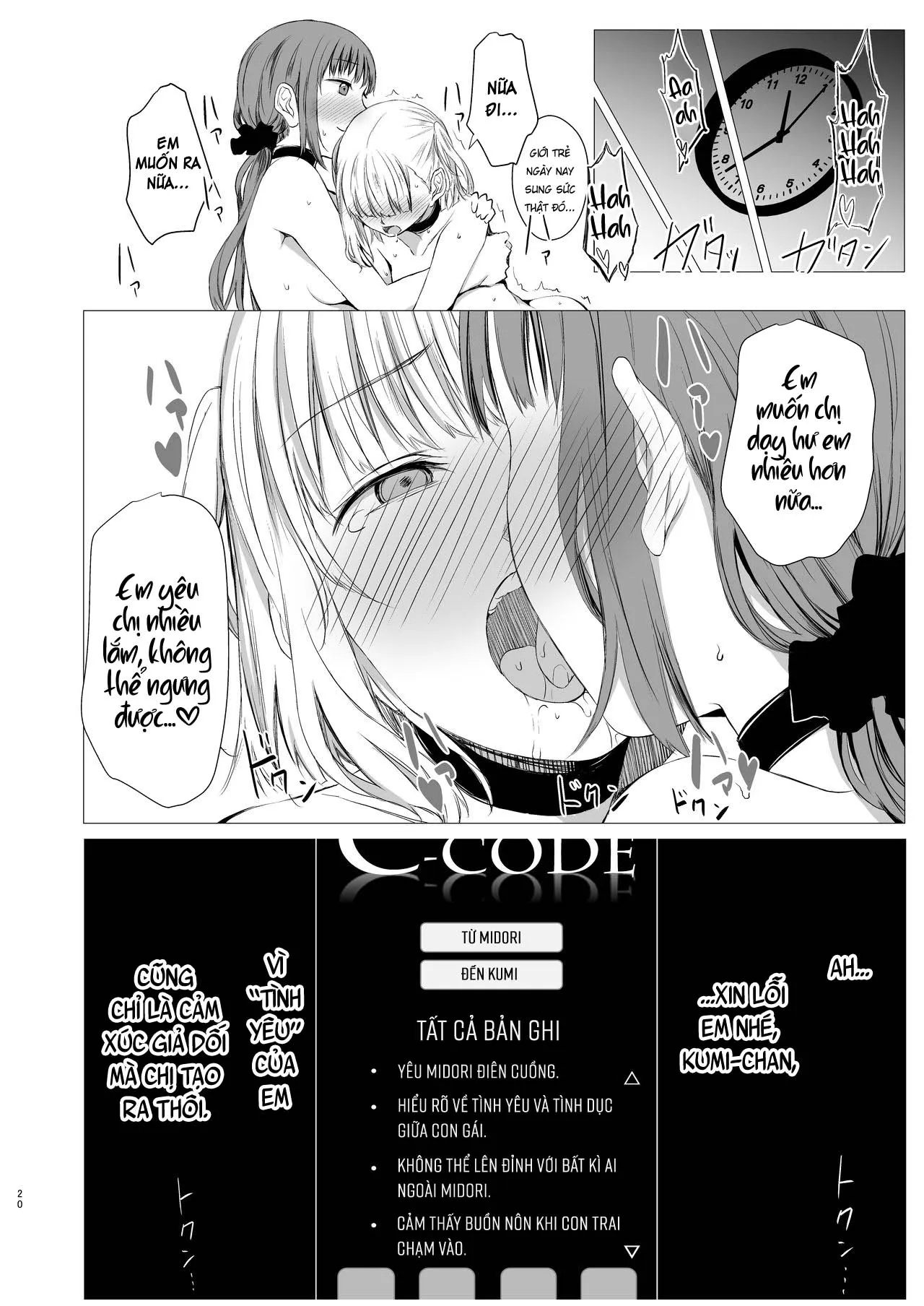HentaiVN.net - Ảnh 20 - Phép thuật sau 12 giờ [Juuniji no Mahoutsukai; Wizard after Twelve o'clock] - Oneshot