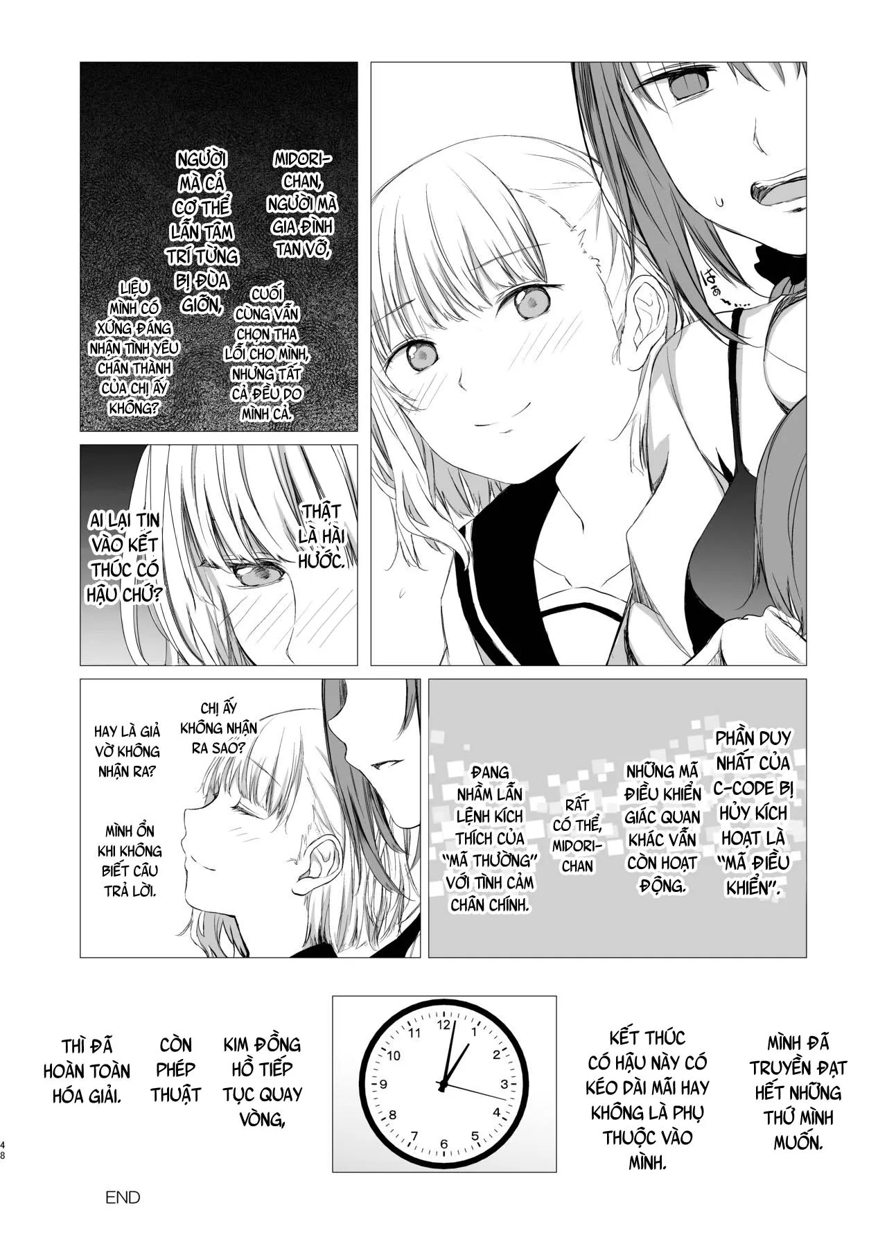HentaiVN.net - Ảnh 48 - Phép thuật sau 12 giờ [Juuniji no Mahoutsukai; Wizard after Twelve o'clock] - Oneshot