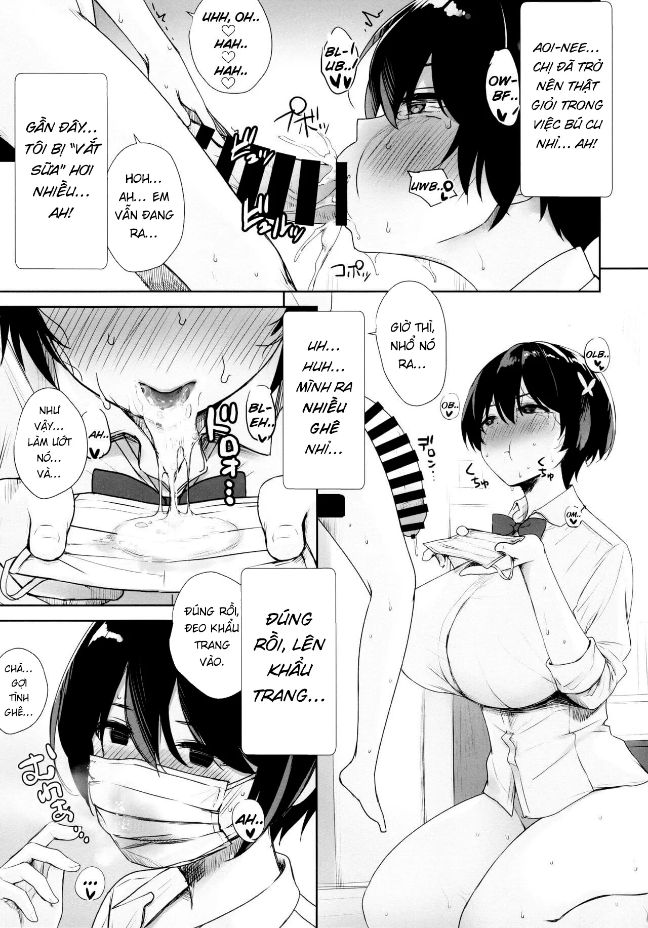 HentaiVN.net - Ảnh 20 - No-bura na Mukanjou Onee-chan no Shikyuu ni Ippai H na Koto (Osekkyou) o Shite Boku no Mono ni Suru Hon - Chap 1