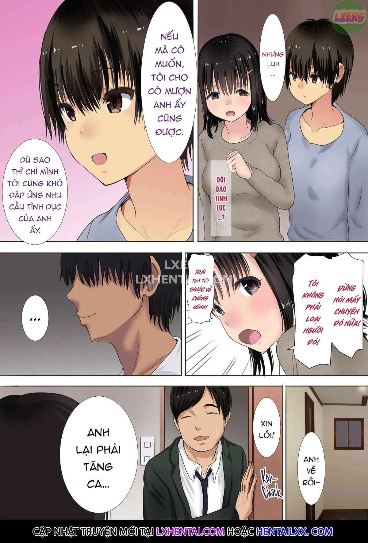 HentaiVN.net - Ảnh 11 - Fucking Behind My Husband's Back - Oneshot