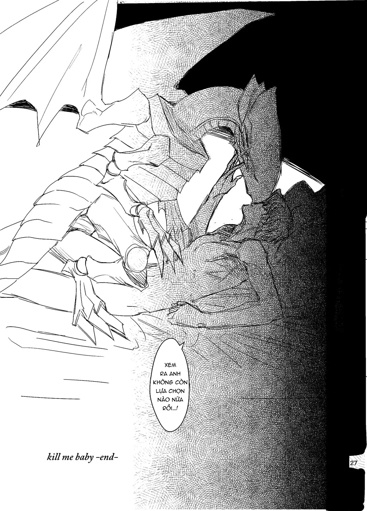 HentaiVN.net - Ảnh 28 - Giết Anh Đi Bé Yêu [Kill Me Baby] - Oneshot