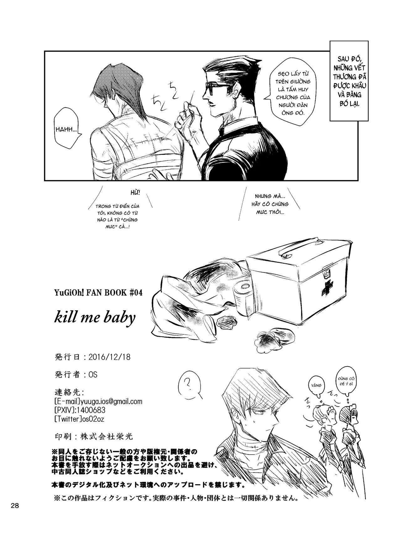 HentaiVN.net - Ảnh 29 - Giết Anh Đi Bé Yêu [Kill Me Baby] - Oneshot