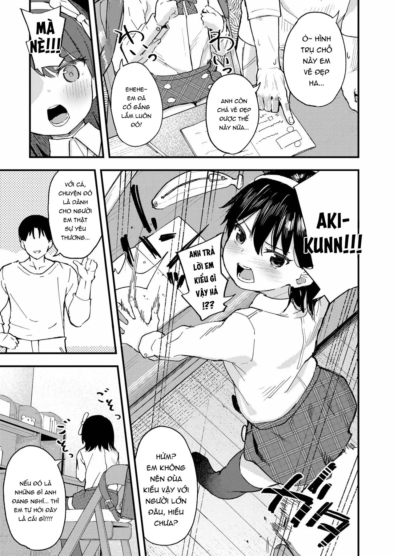HentaiVN.net - Ảnh 4 - Nàng Thơ ☆ Bé Hạt Tiêu [Little ☆ Enchanter; りとる☆えんちゃんたー] - Oneshot