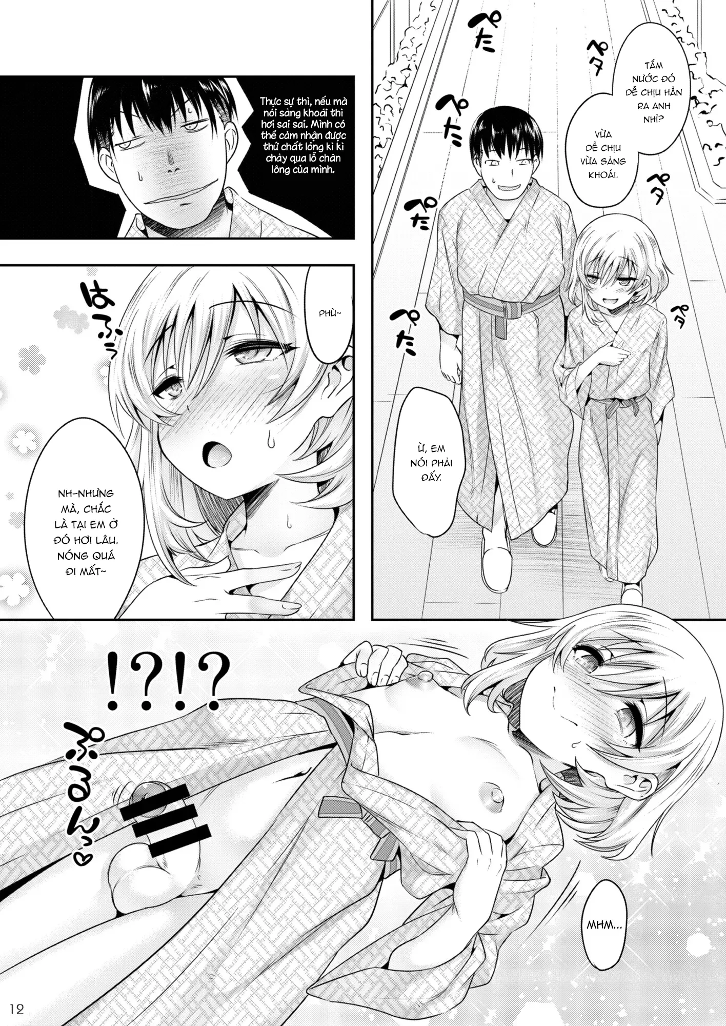 HentaiVN.net - Ảnh 14 - Onsen Ryokou de Ecchi na Otokonoko to Deacchaimashita - Oneshot