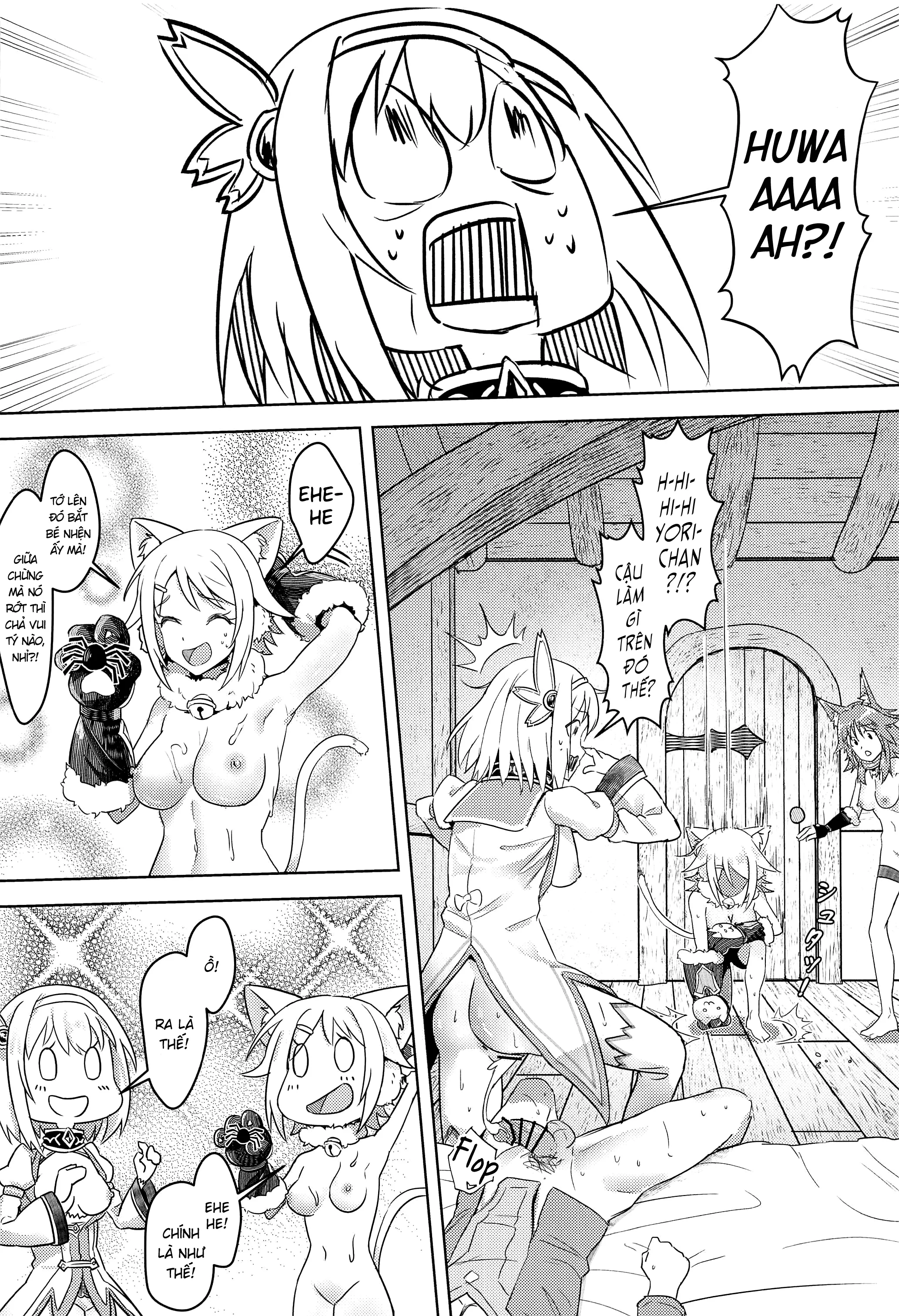 HentaiVN.net - Ảnh 14 - Yui-chan to Kishi-kun Futarikiri no Hitotoki [ユイちゃんと騎士クン♡ 二人きりのひと時; Yui-chan and Kishi-kun's Private Moment ♡] - Oneshot