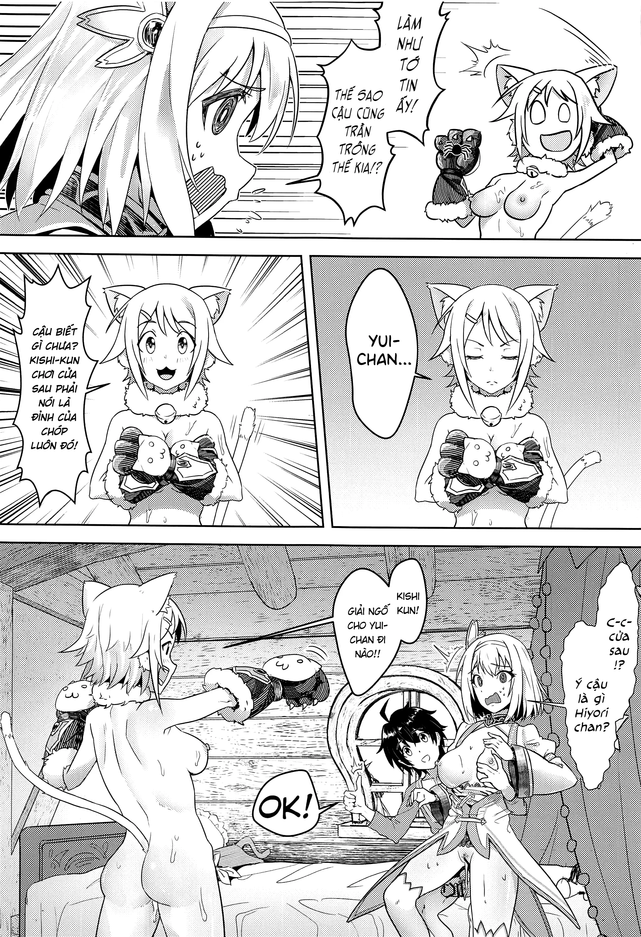 HentaiVN.net - Ảnh 15 - Yui-chan to Kishi-kun Futarikiri no Hitotoki [ユイちゃんと騎士クン♡ 二人きりのひと時; Yui-chan and Kishi-kun's Private Moment ♡] - Oneshot