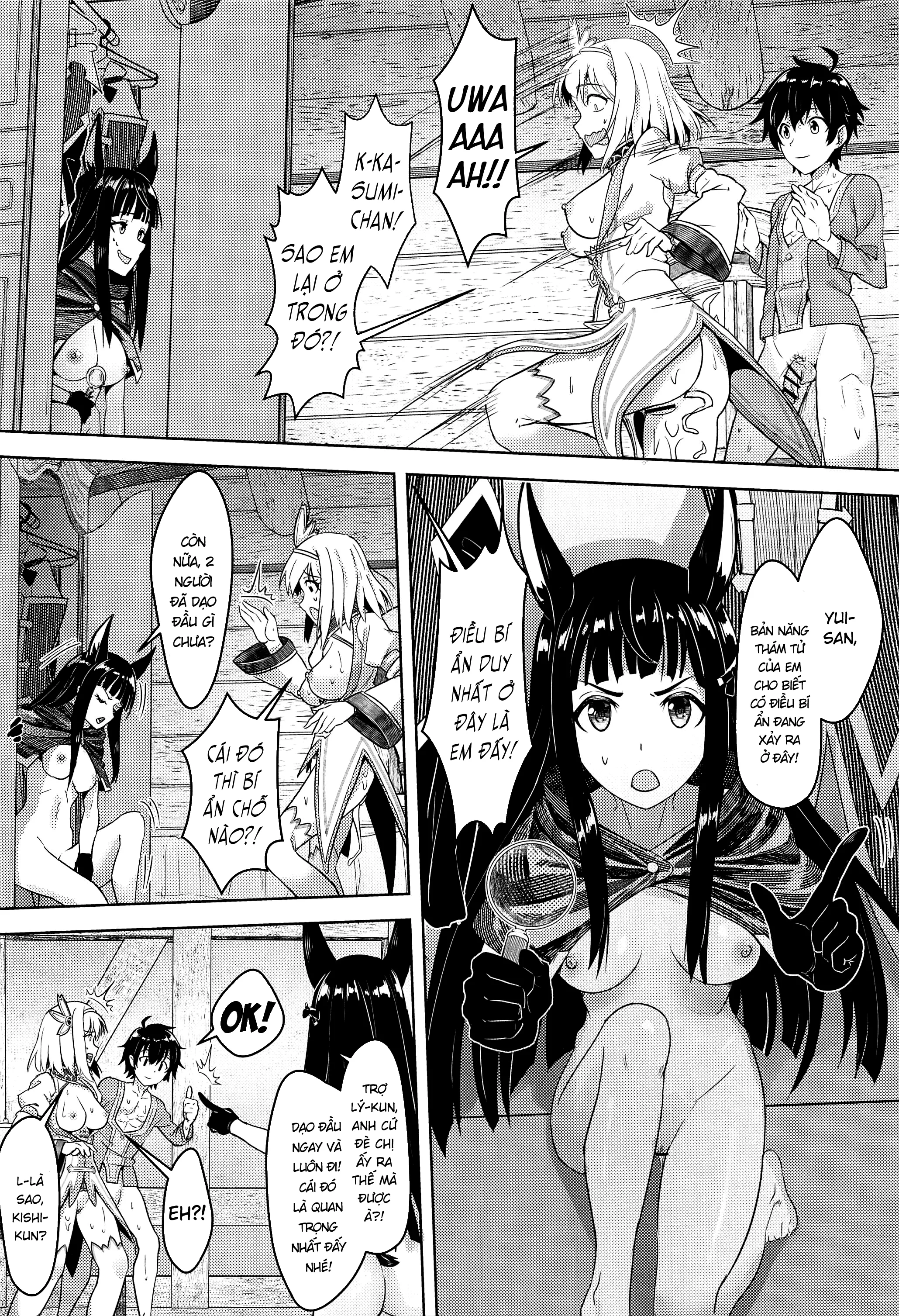 HentaiVN.net - Ảnh 20 - Yui-chan to Kishi-kun Futarikiri no Hitotoki [ユイちゃんと騎士クン♡ 二人きりのひと時; Yui-chan and Kishi-kun's Private Moment ♡] - Oneshot