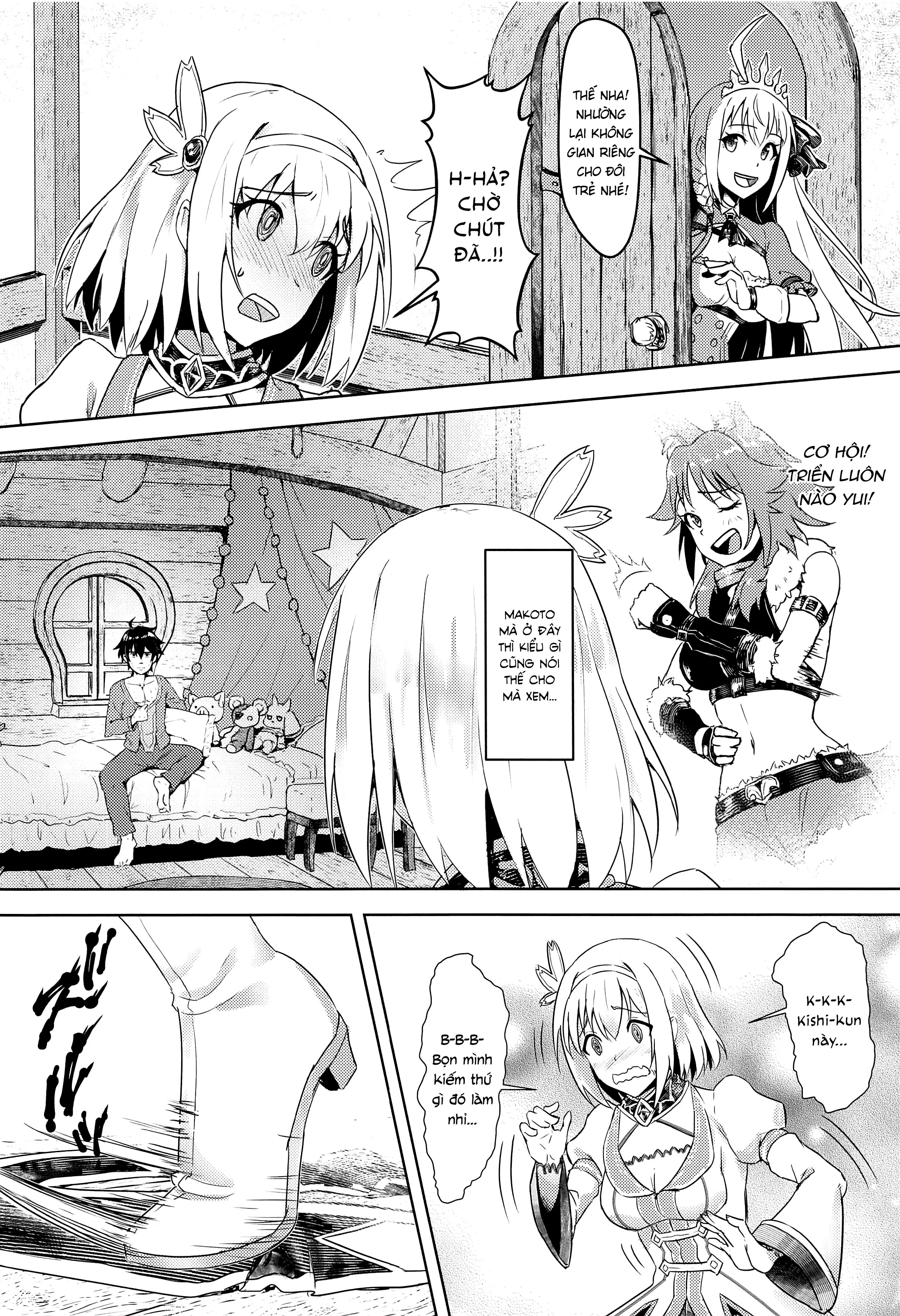 HentaiVN.net - Ảnh 6 - Yui-chan to Kishi-kun Futarikiri no Hitotoki [ユイちゃんと騎士クン♡ 二人きりのひと時; Yui-chan and Kishi-kun's Private Moment ♡] - Oneshot