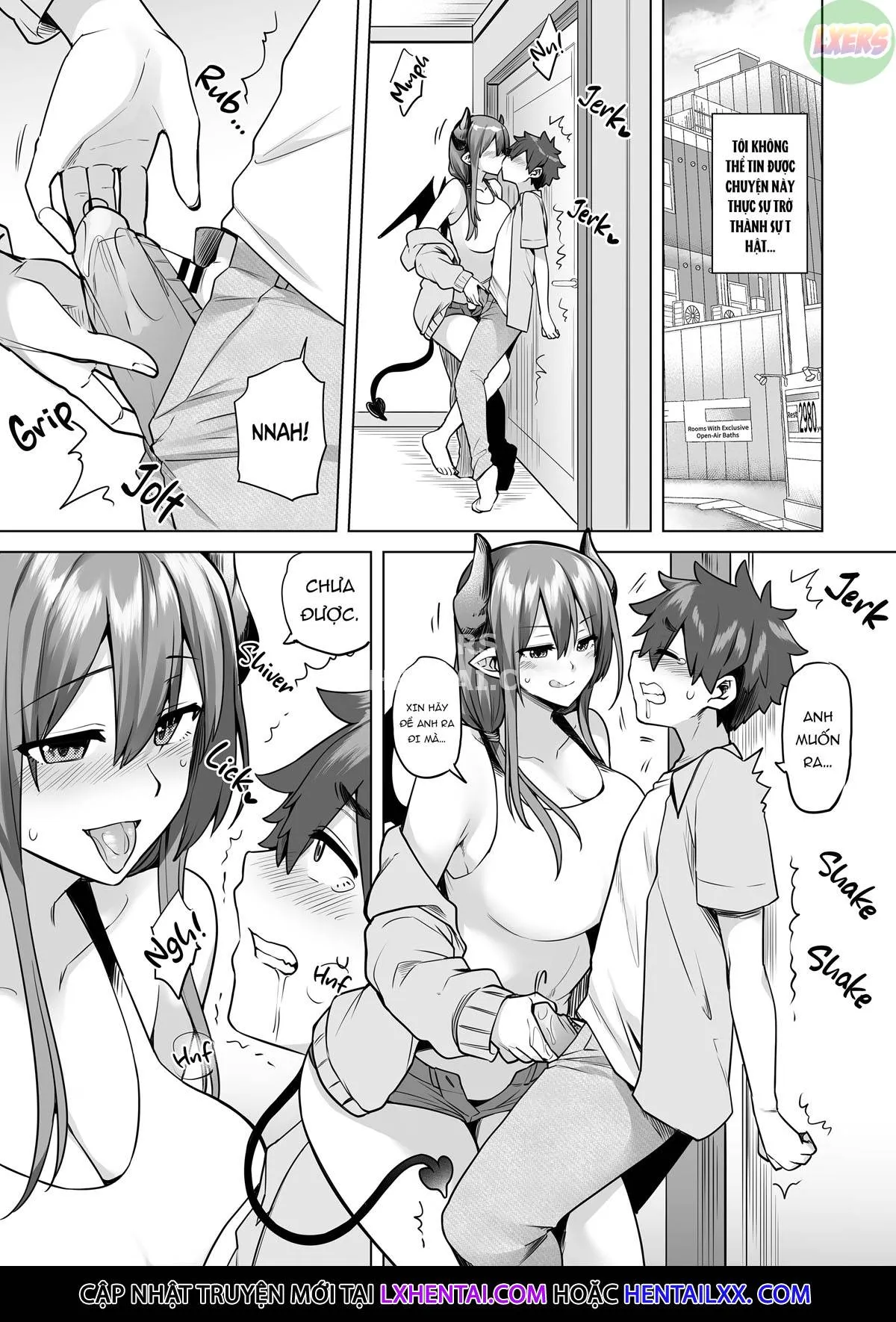 HentaiVN.net - Ảnh 14 - Succubus Ladies on a Milking Mission - Oneshot