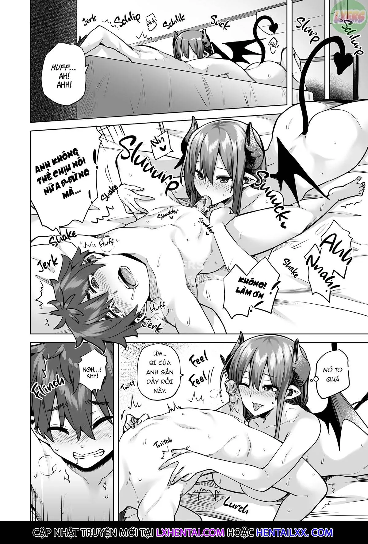 HentaiVN.net - Ảnh 17 - Succubus Ladies on a Milking Mission - Oneshot