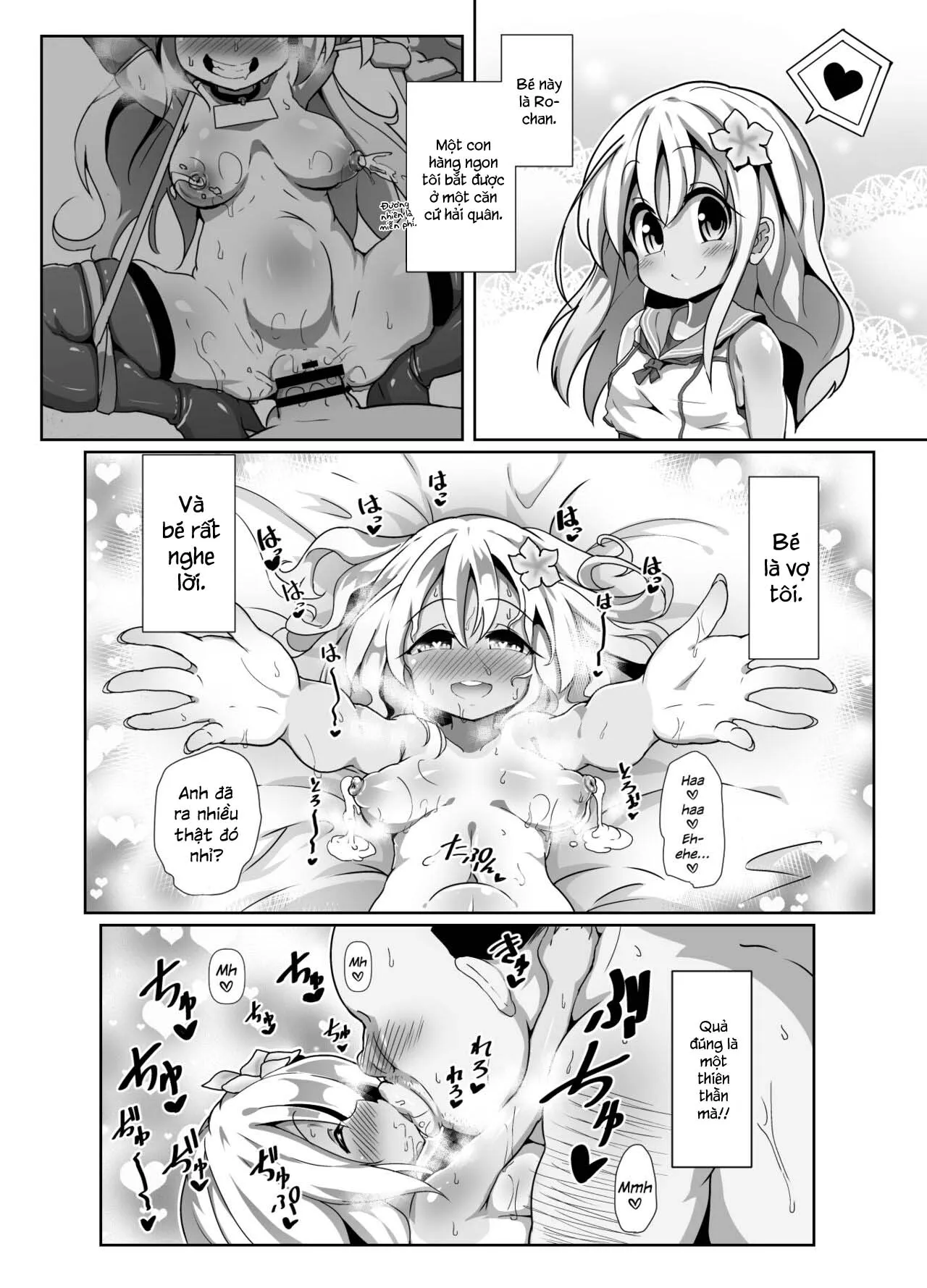 HentaiVN.net - Ảnh 3 - Gia đình thắm thiết [Ro-chan Mama to Tsukutte Asobo! (Kantai Collection -KanColle-)] - Oneshot