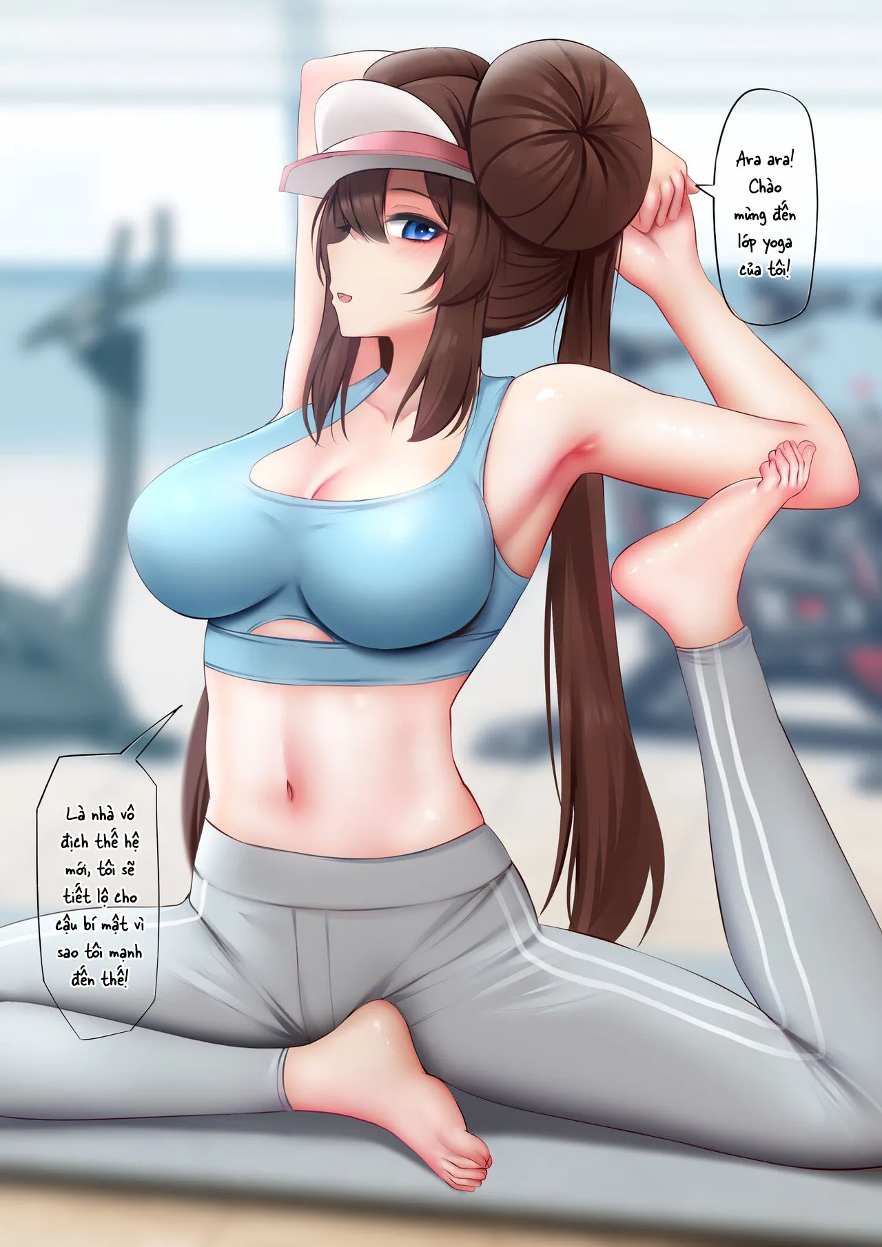 HentaiVN.net - Ảnh 5 - Bài học yoga của nhà vô địch - Oneshot
