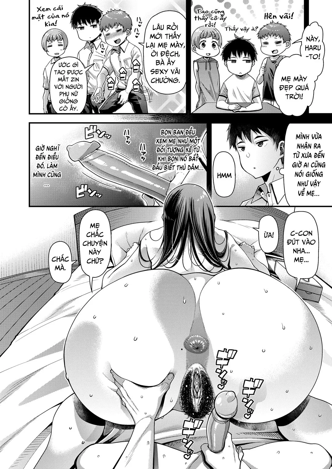 HentaiVN.net - Ảnh 17 - Con trai tới tuổi dậy thì! [Sexual Season; Seishun Zenpen] - Chap 1