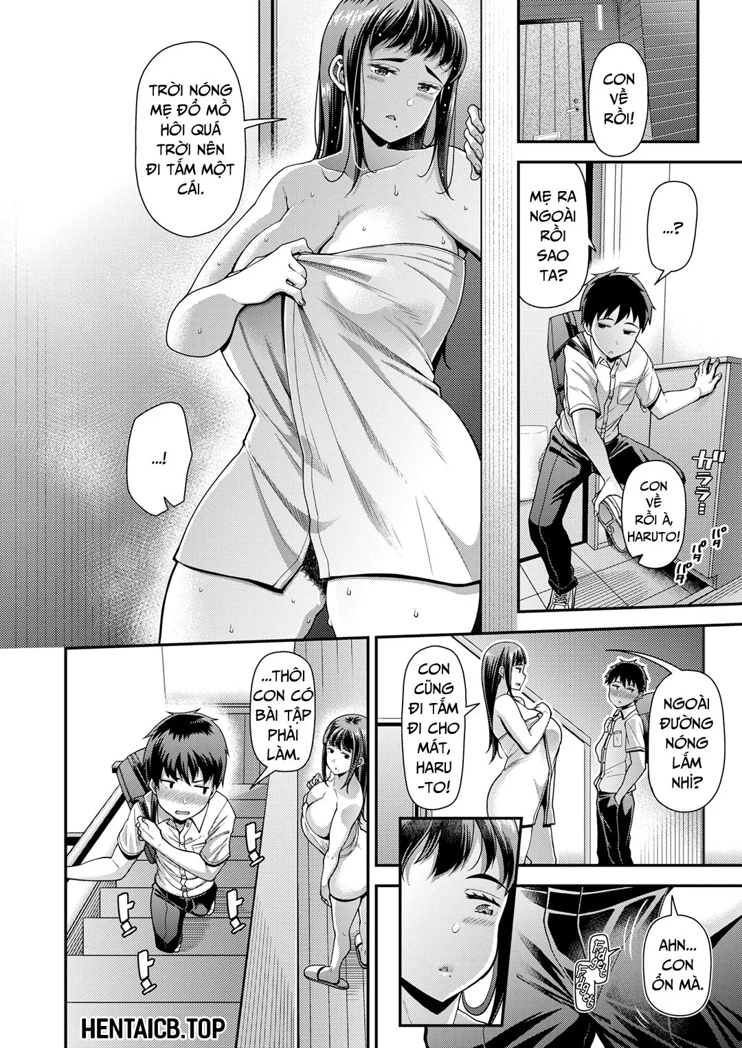 HentaiVN.net - Ảnh 7 - Con trai tới tuổi dậy thì! [Sexual Season; Seishun Zenpen] - Chap 1