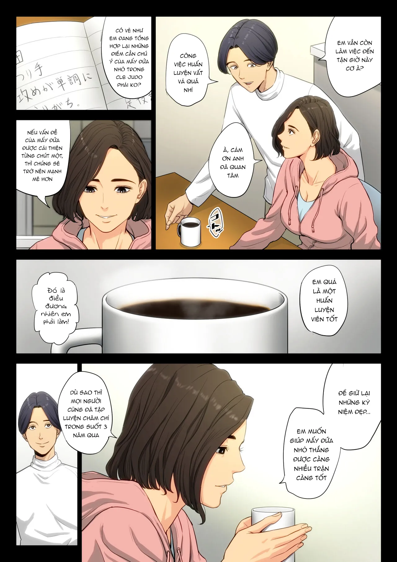 HentaiVN.net - Ảnh 7 - Gài bẫy giáo viên dạy võ! [Juudoubu Komon no Onna Kyoushi ga Tsumihoroboshi no Tame ni Buin-tachi ni Mawasareru Hanashi] - Phần đầu