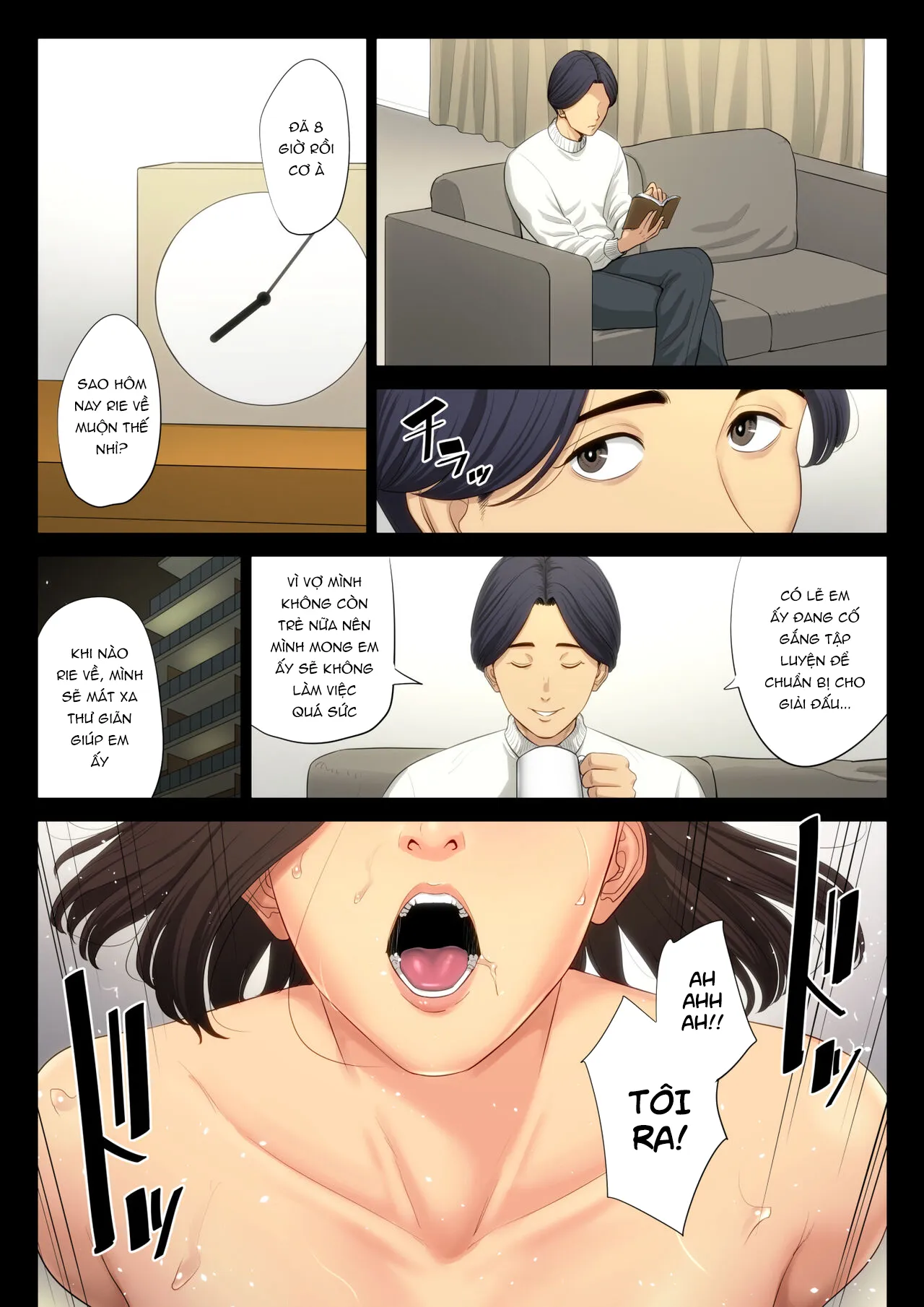 HentaiVN.net - Ảnh 13 - Gài bẫy giáo viên dạy võ! [Juudoubu Komon no Onna Kyoushi ga Tsumihoroboshi no Tame ni Buin-tachi ni Mawasareru Hanashi] - Phần cuối