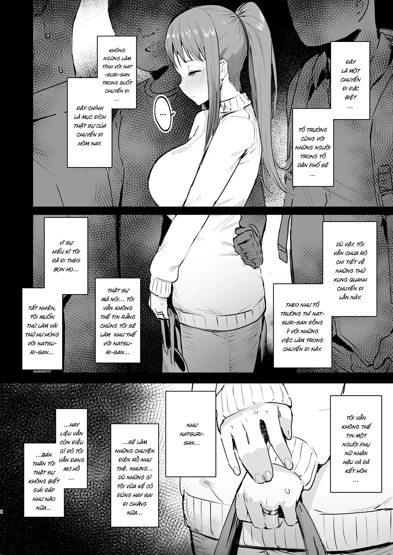 HentaiVN.net - Ảnh 5 - Tận đáy vực thẳm [Naraku no Soko made, 奈落の底まで] - Oneshot
