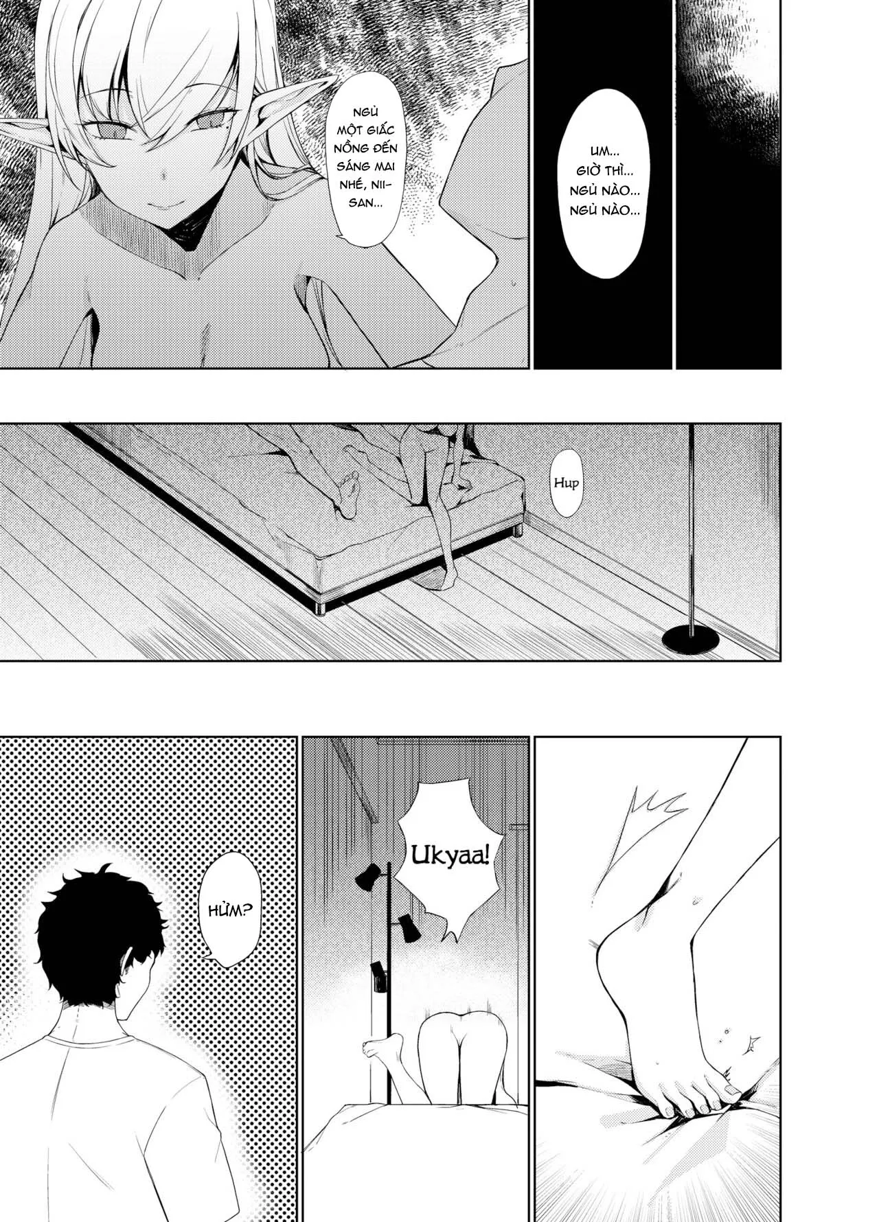HentaiVN.net - Ảnh 19 - Câu Chuyện Làm Tình Với Succubus [Succubus to Ecchi Suru Hon; サキュバスとえっちする本] - Oneshot