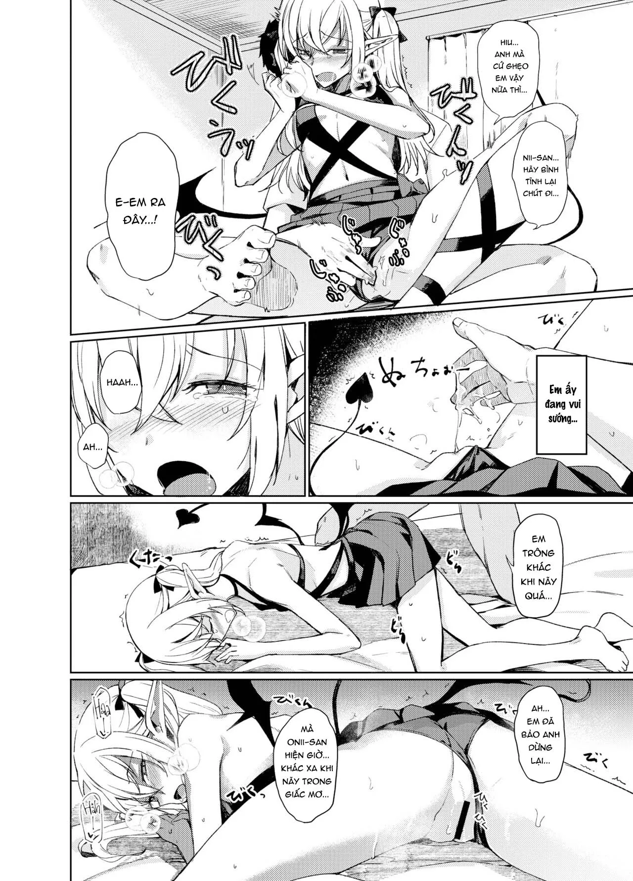 HentaiVN.net - Ảnh 24 - Câu Chuyện Làm Tình Với Succubus [Succubus to Ecchi Suru Hon; サキュバスとえっちする本] - Oneshot