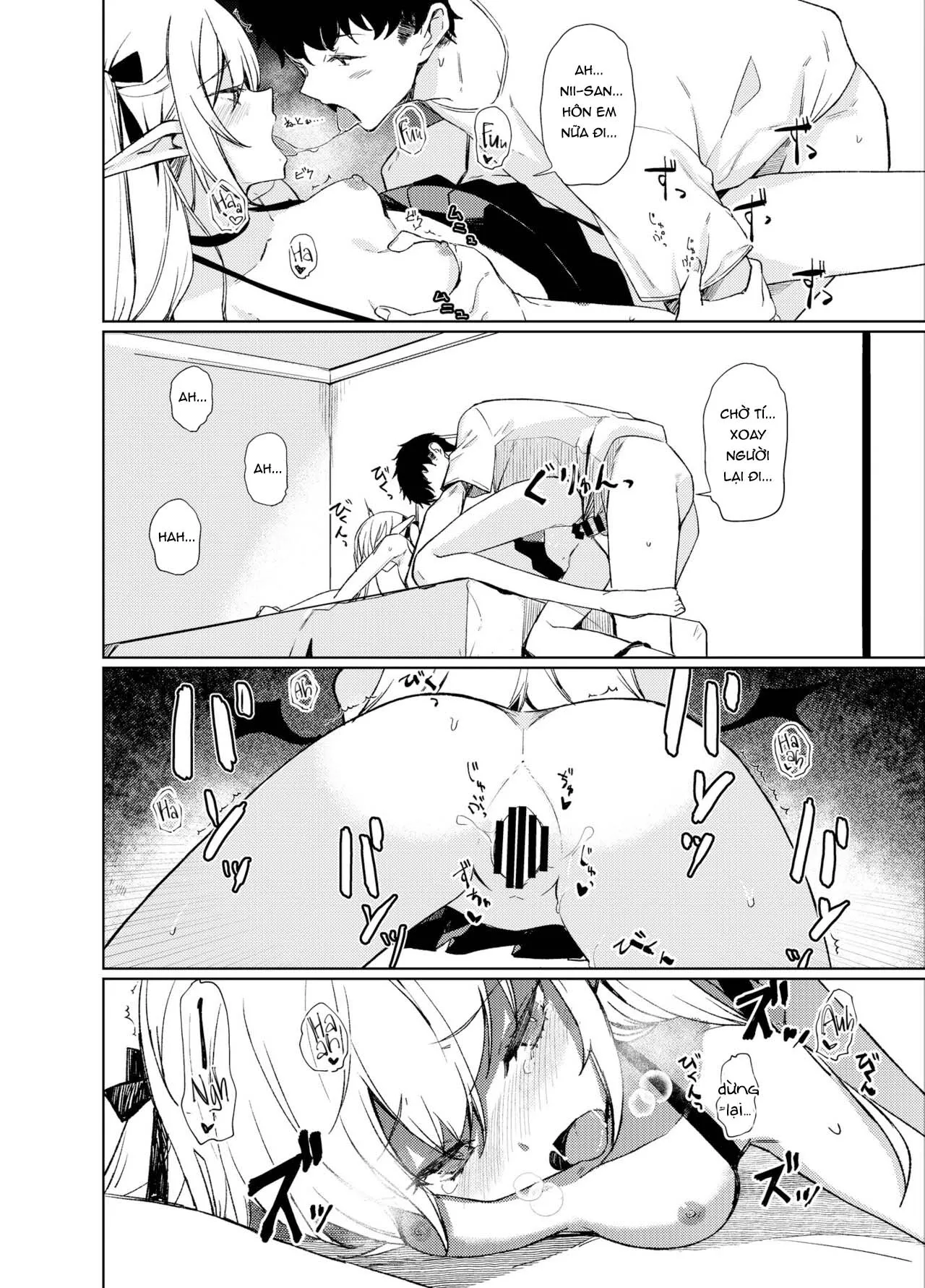HentaiVN.net - Ảnh 32 - Câu Chuyện Làm Tình Với Succubus [Succubus to Ecchi Suru Hon; サキュバスとえっちする本] - Oneshot