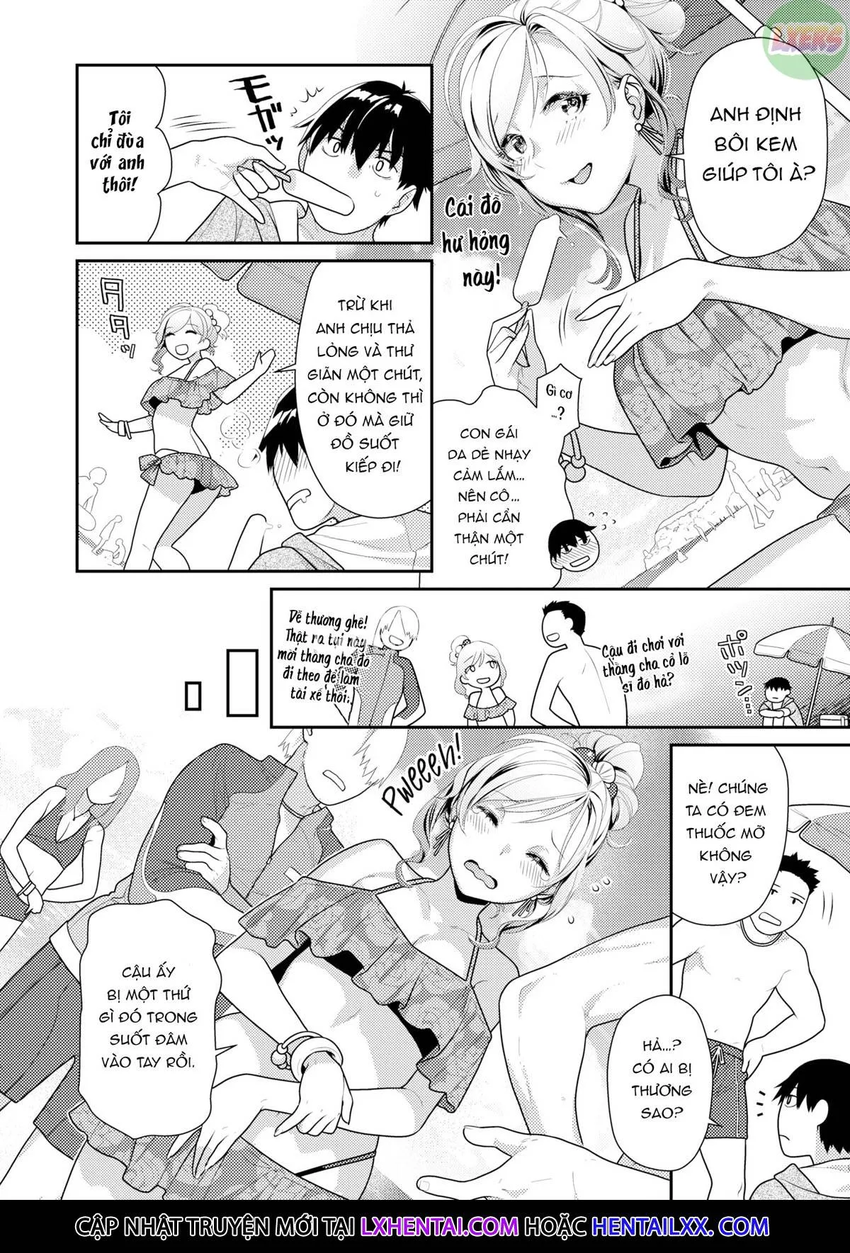 HentaiVN.net - Ảnh 6 - Vòi hoa sen mùa hè - Oneshot