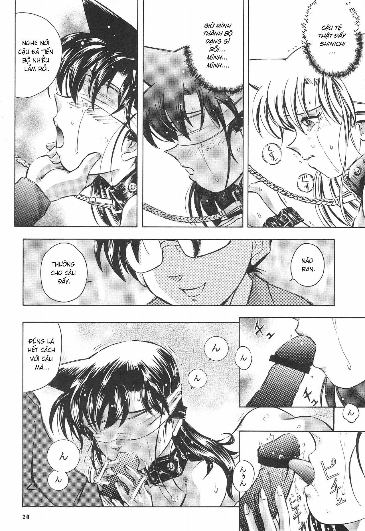 HentaiVN.net - Ảnh 19 - Injuu 4 Kagami Zigoku Hen - Chap 1.1